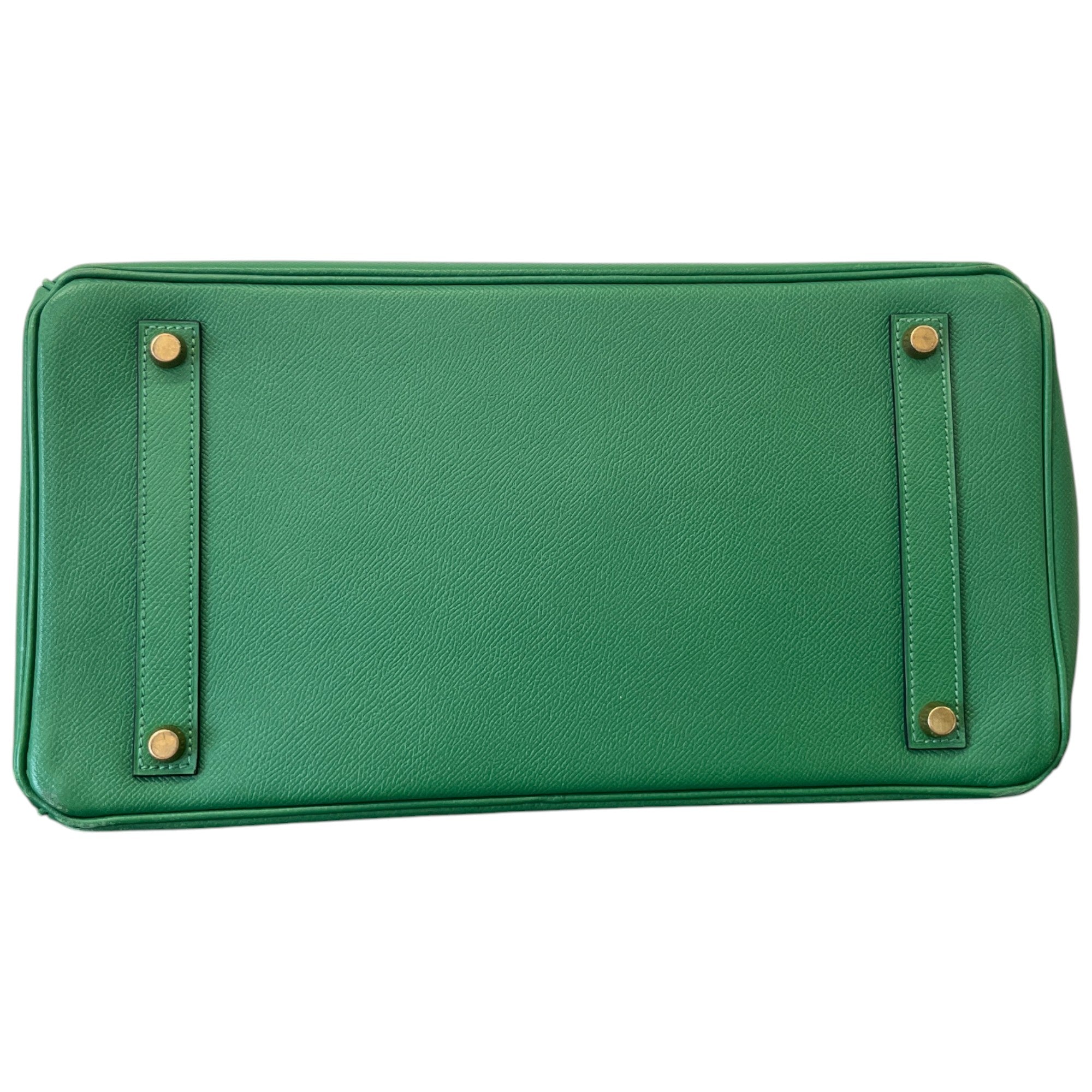 Women's Birkin 35 Epsom Leather Handbag Green