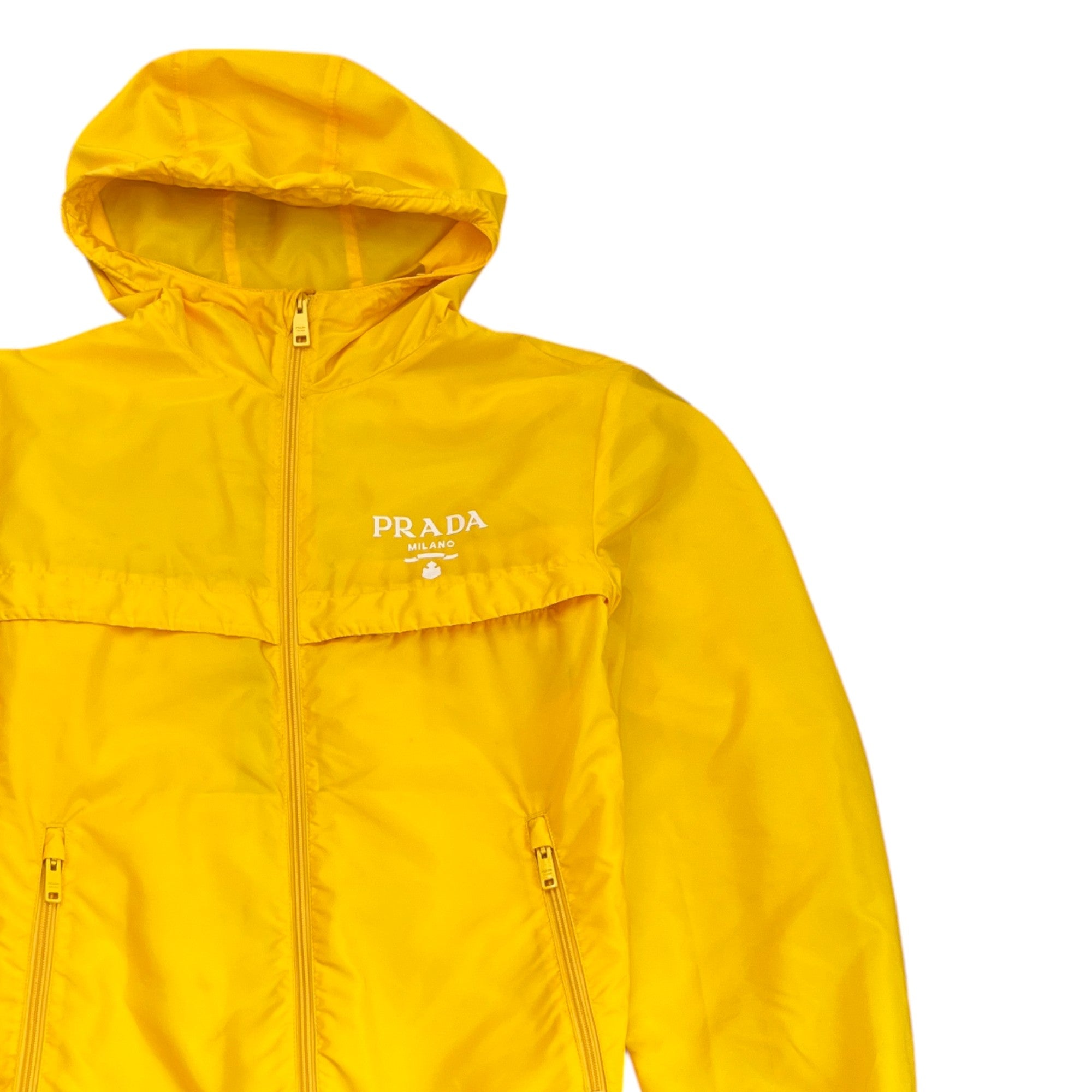 Men's Re-Nylon Blouson Jacket Yellow Size IT 46 / S