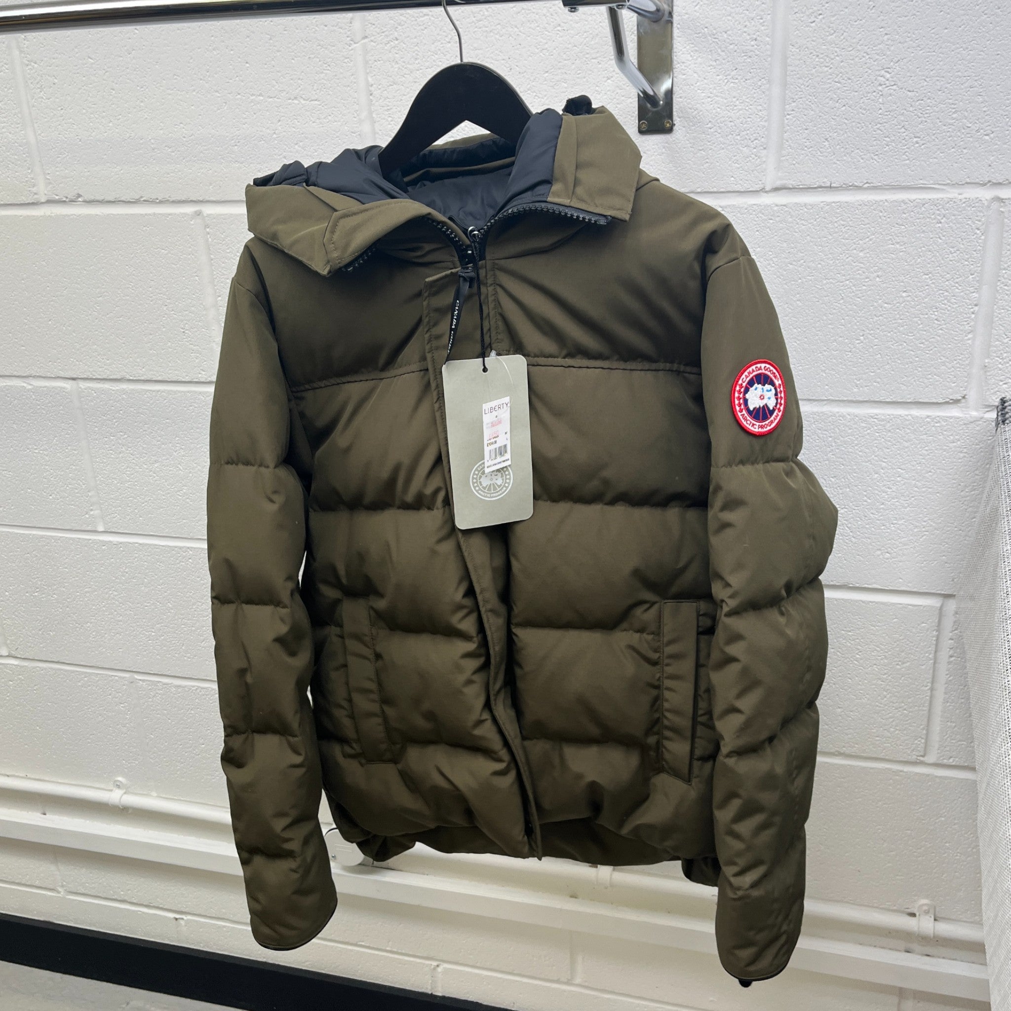 Men's Macmillan Down Jacket Khaki Size L