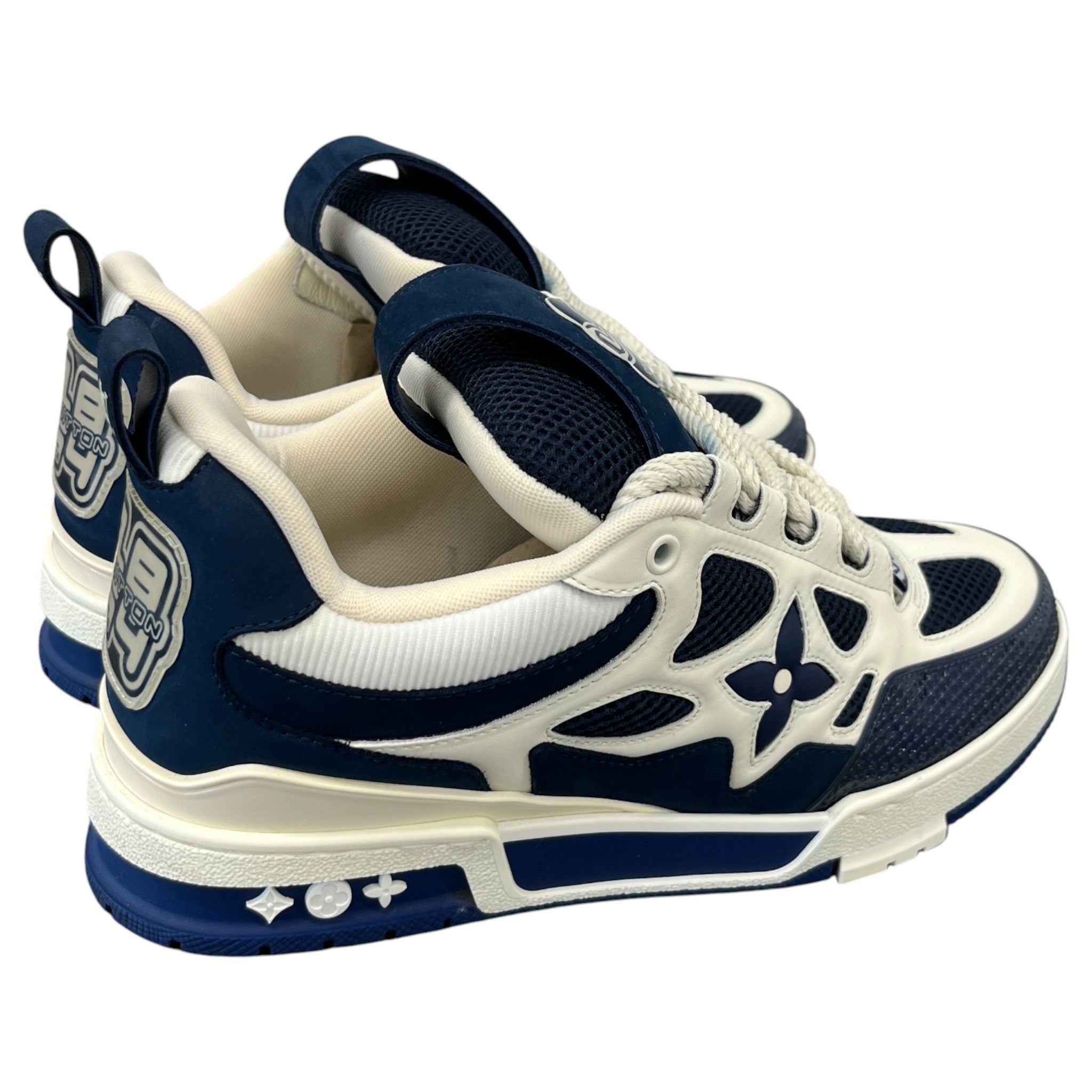 Men's Lv Skate Low Trainers Blue Size EU 41 / UK 7