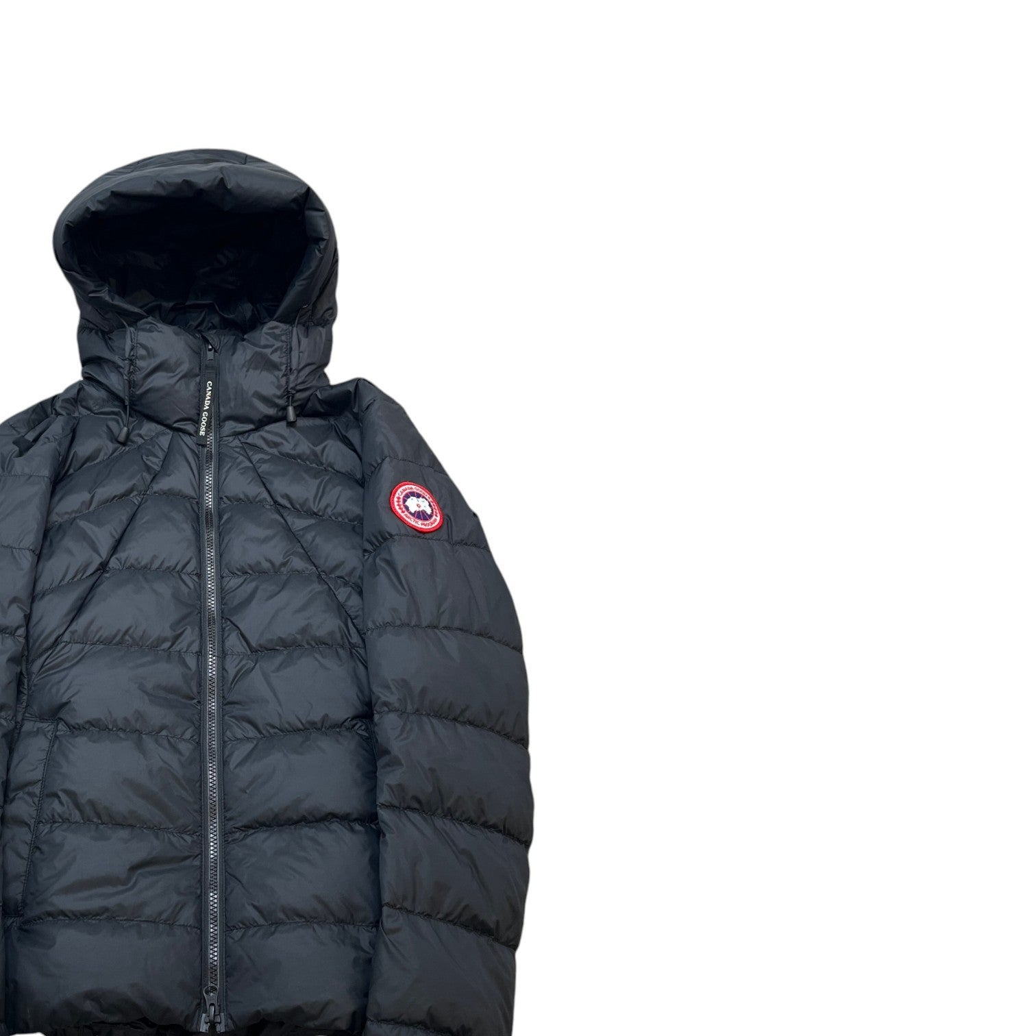 Women's Abbott Hoody Down Jacket Black Size L
