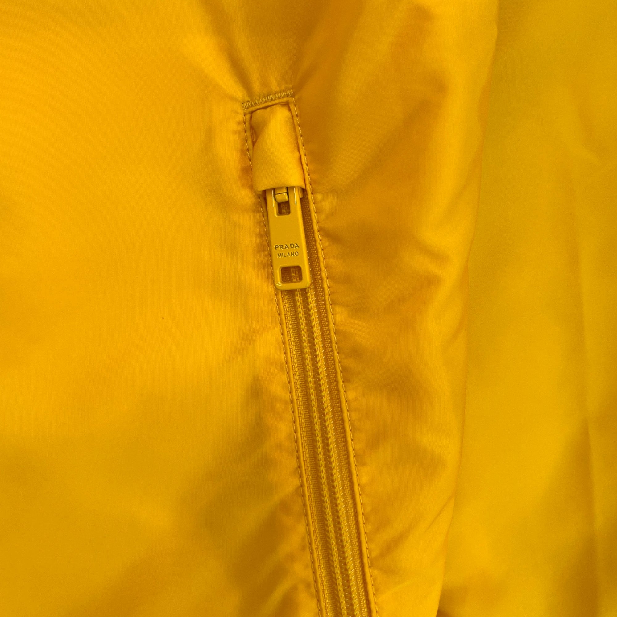 Men's Re-Nylon Blouson Jacket Yellow Size IT 46 / S