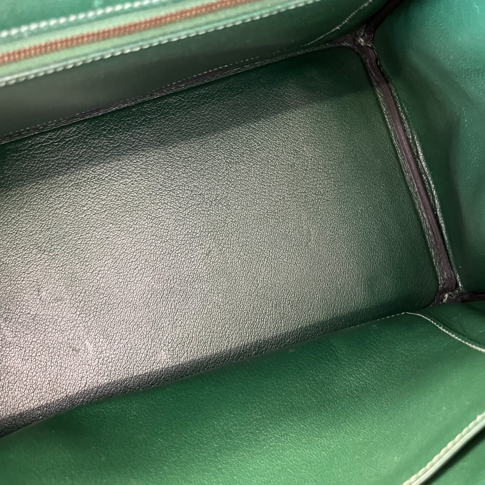 Women's Birkin 35 Epsom Leather Handbag Green