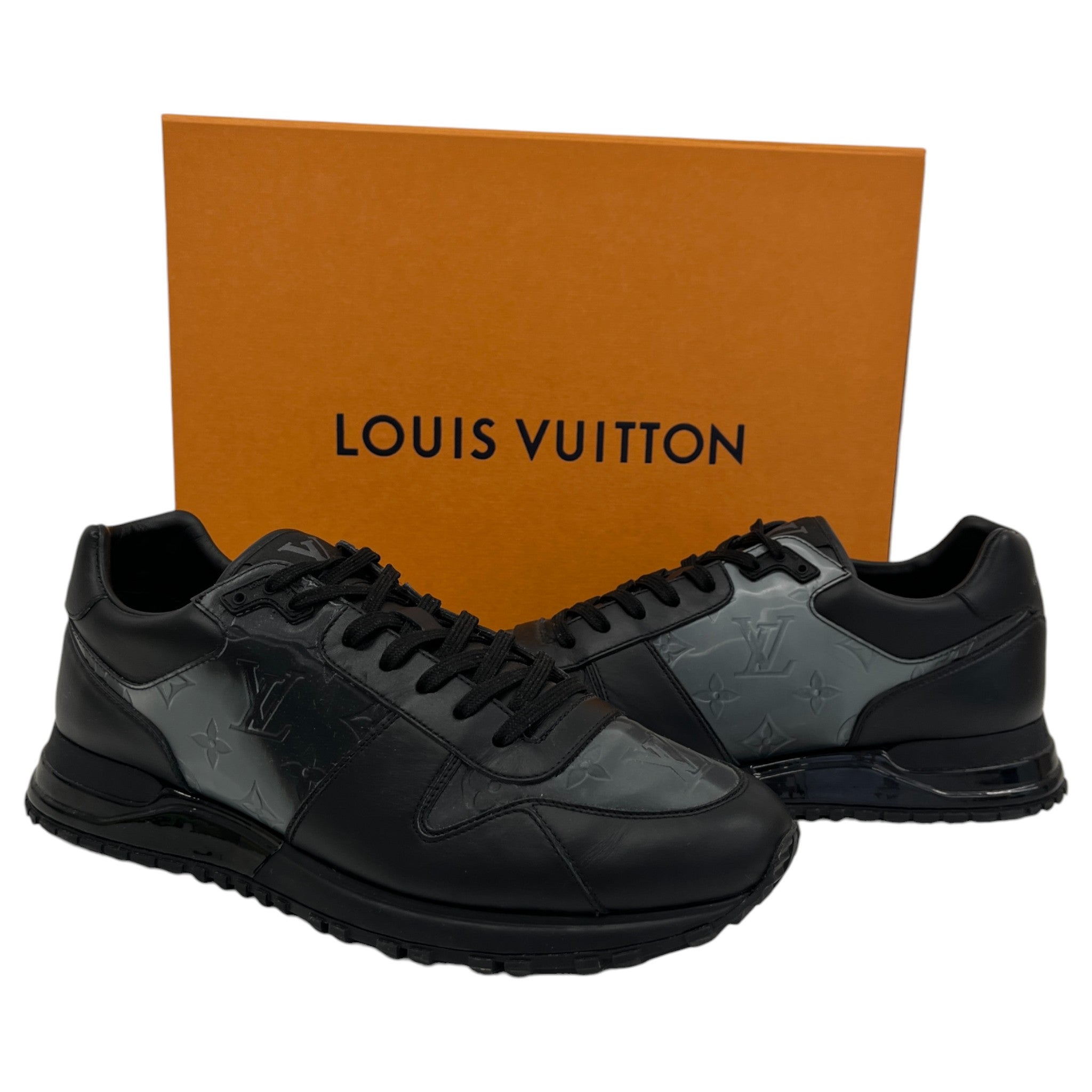 Men's Run Away Low Trainers Black Size EU 42 / UK 8