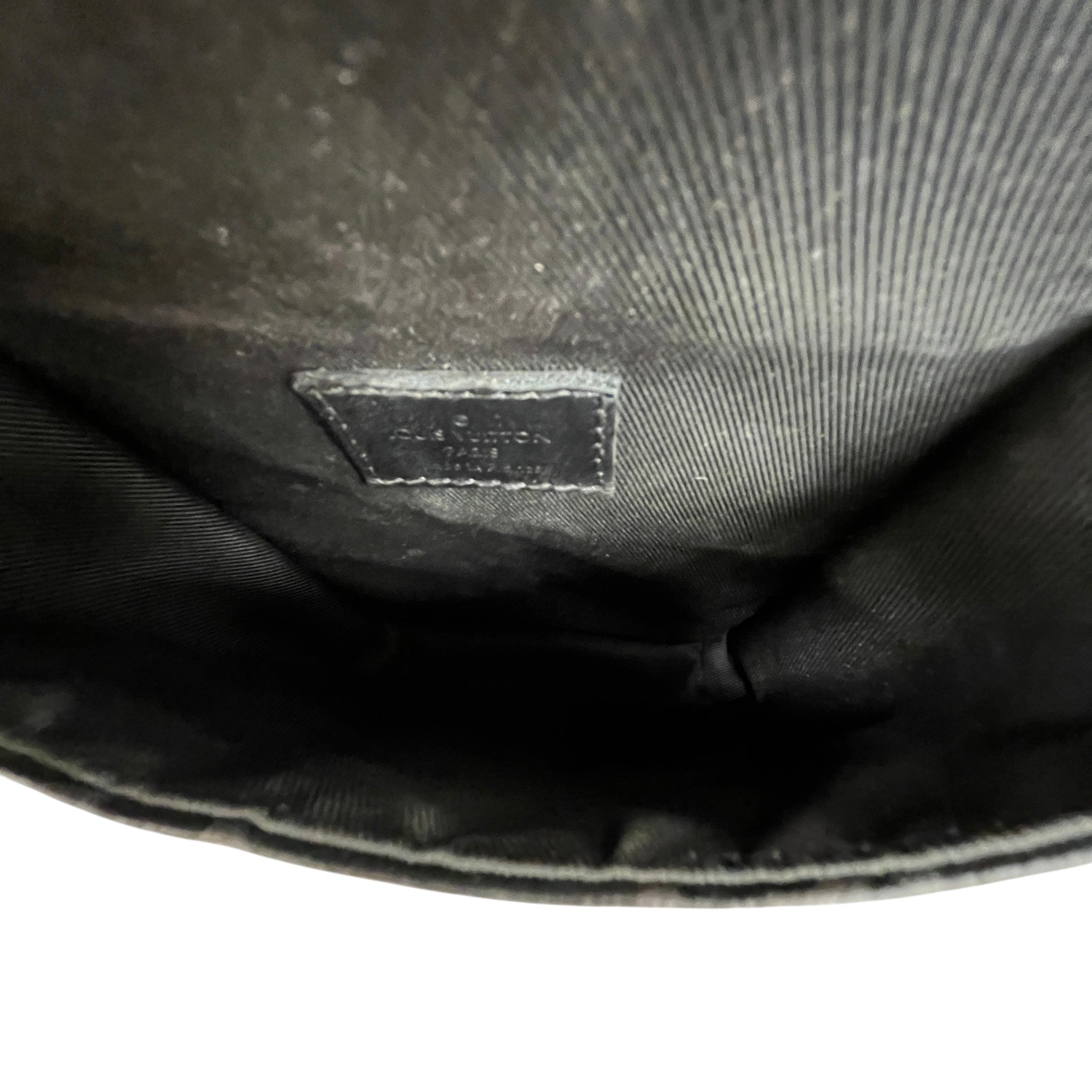Men's Monogram Eclipse Saumur Slingbag Bag Charcoal