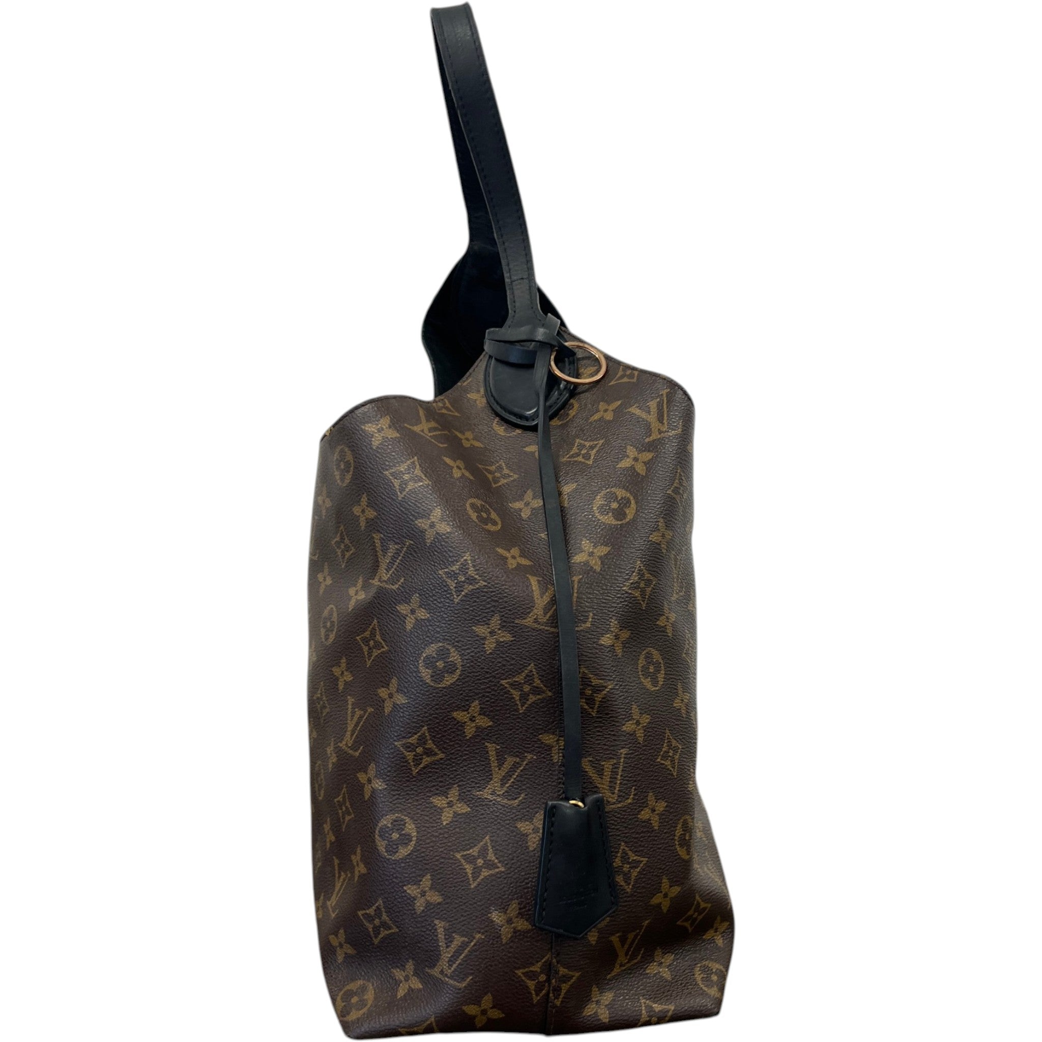 Women's Monogram Flower Hobo Bag Brown
