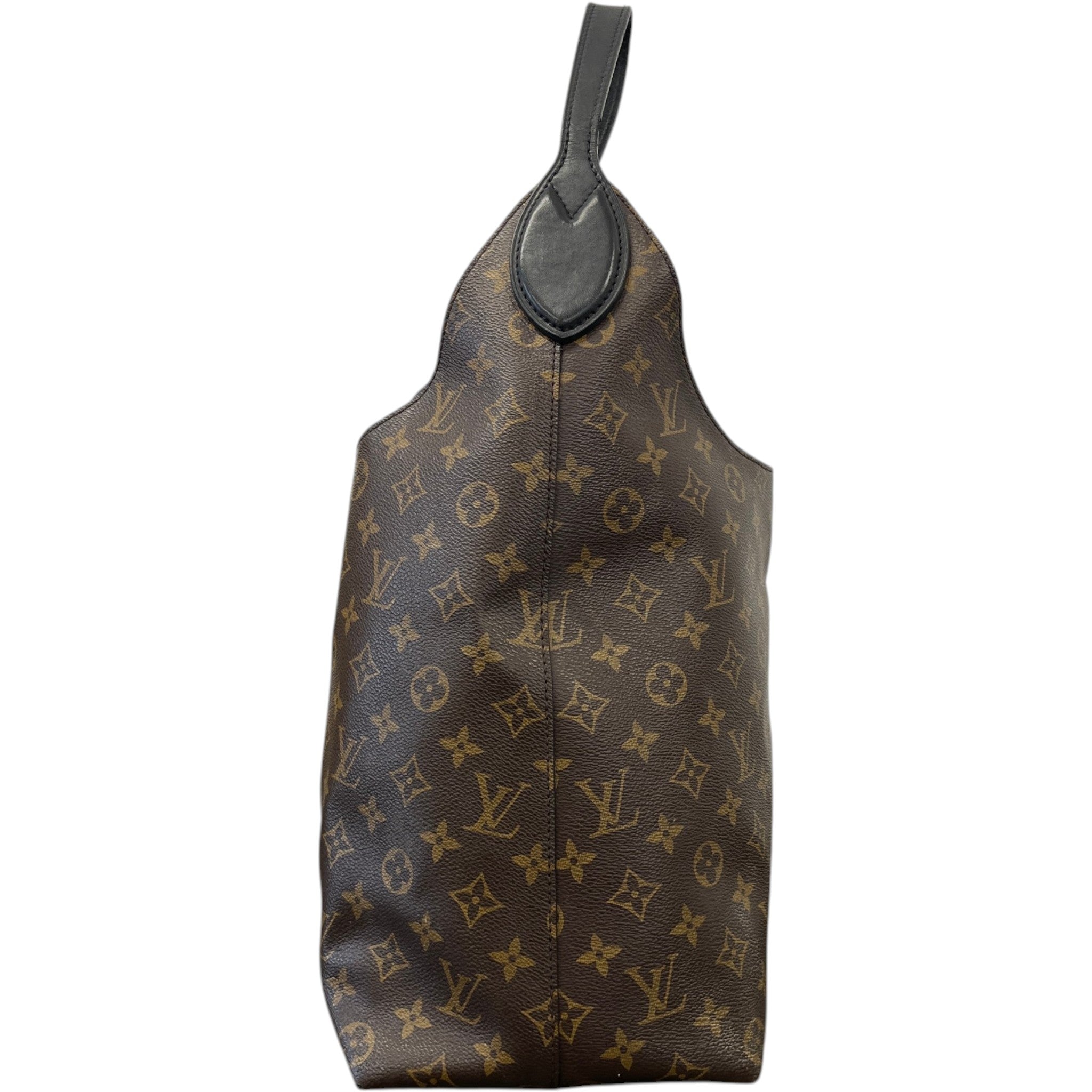 Women's Monogram Flower Hobo Bag Brown