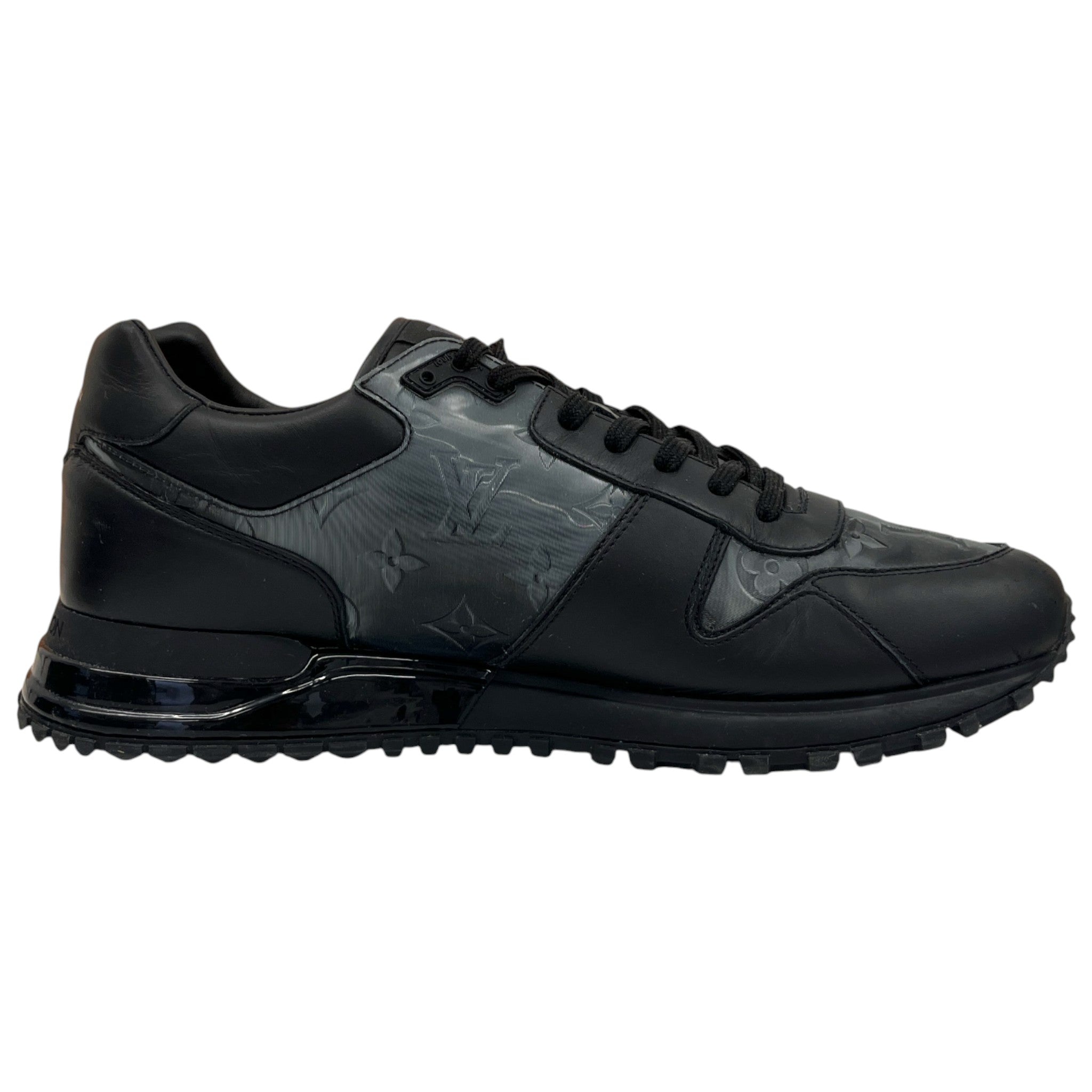 Men's Run Away Low Trainers Black Size EU 42 / UK 8