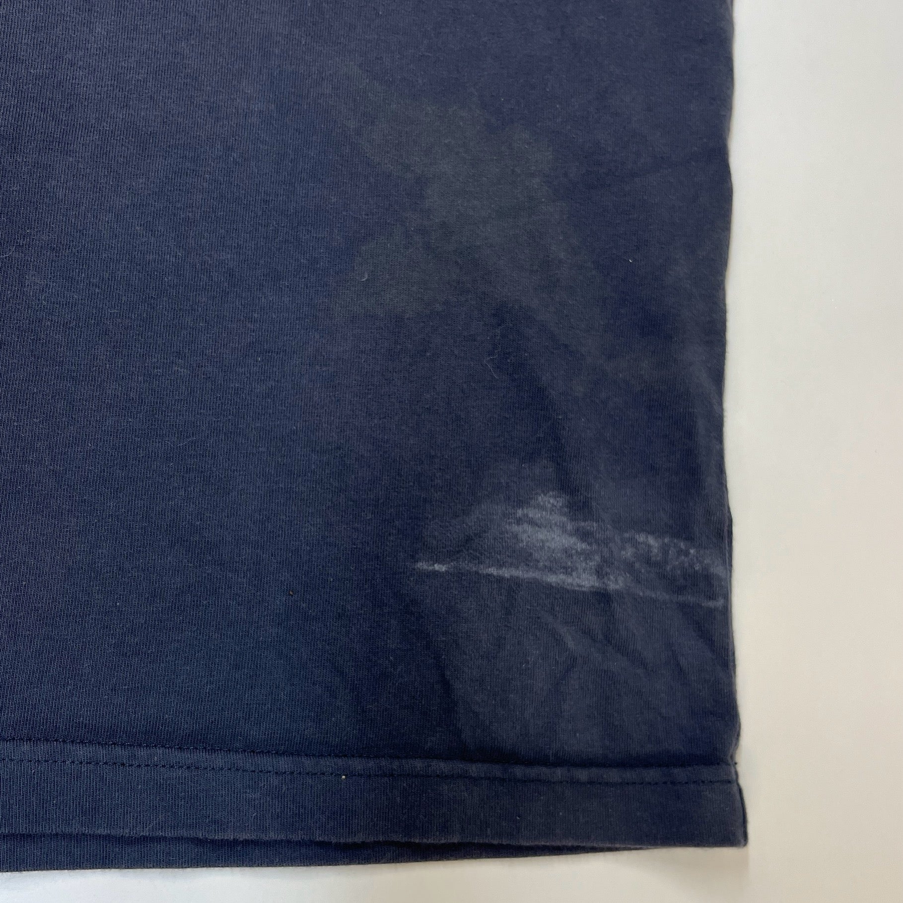 Men's Political Logo Print T-Shirt Grey Size M