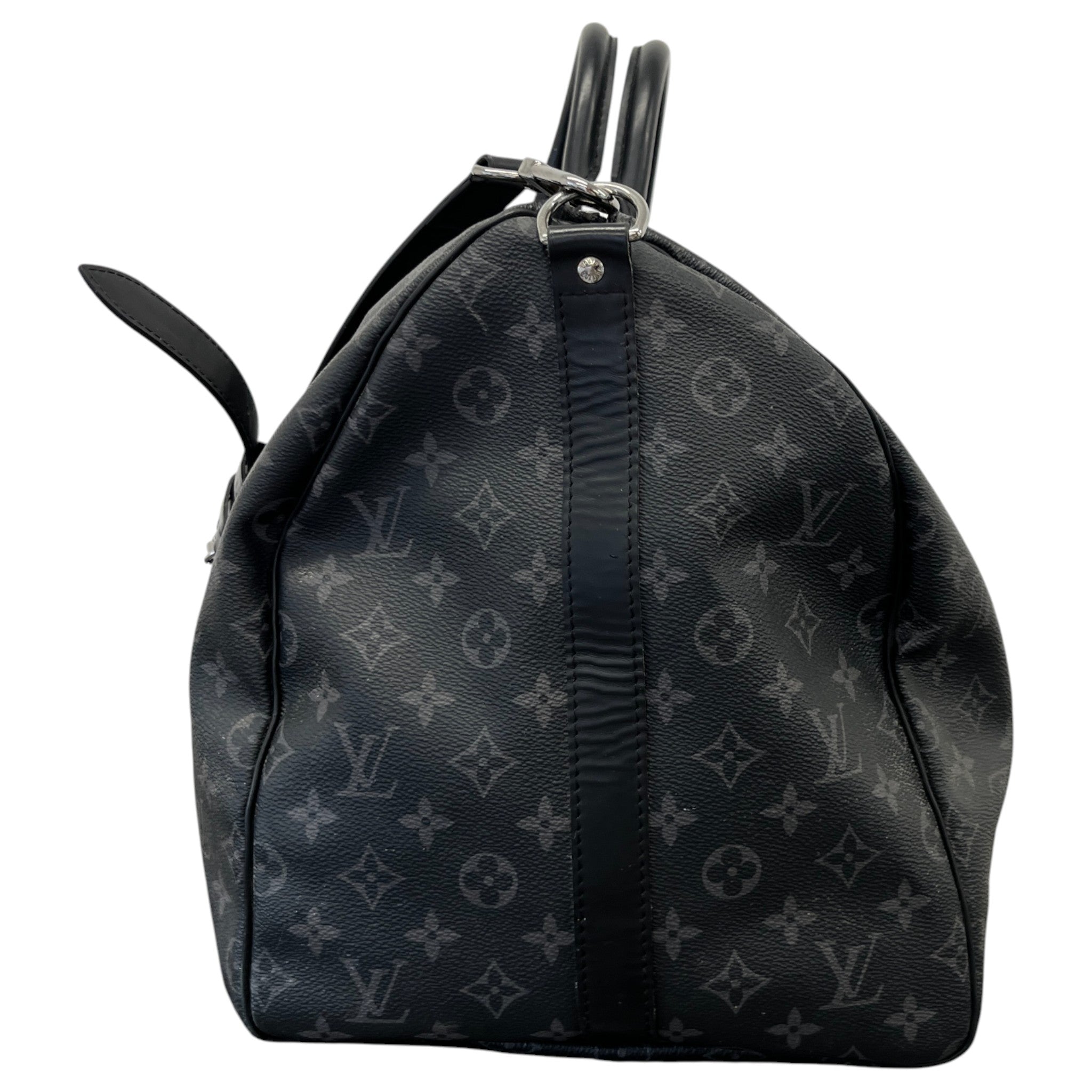 Men's Keepall Bandoulière 55 Monogram Eclipse Bag Black