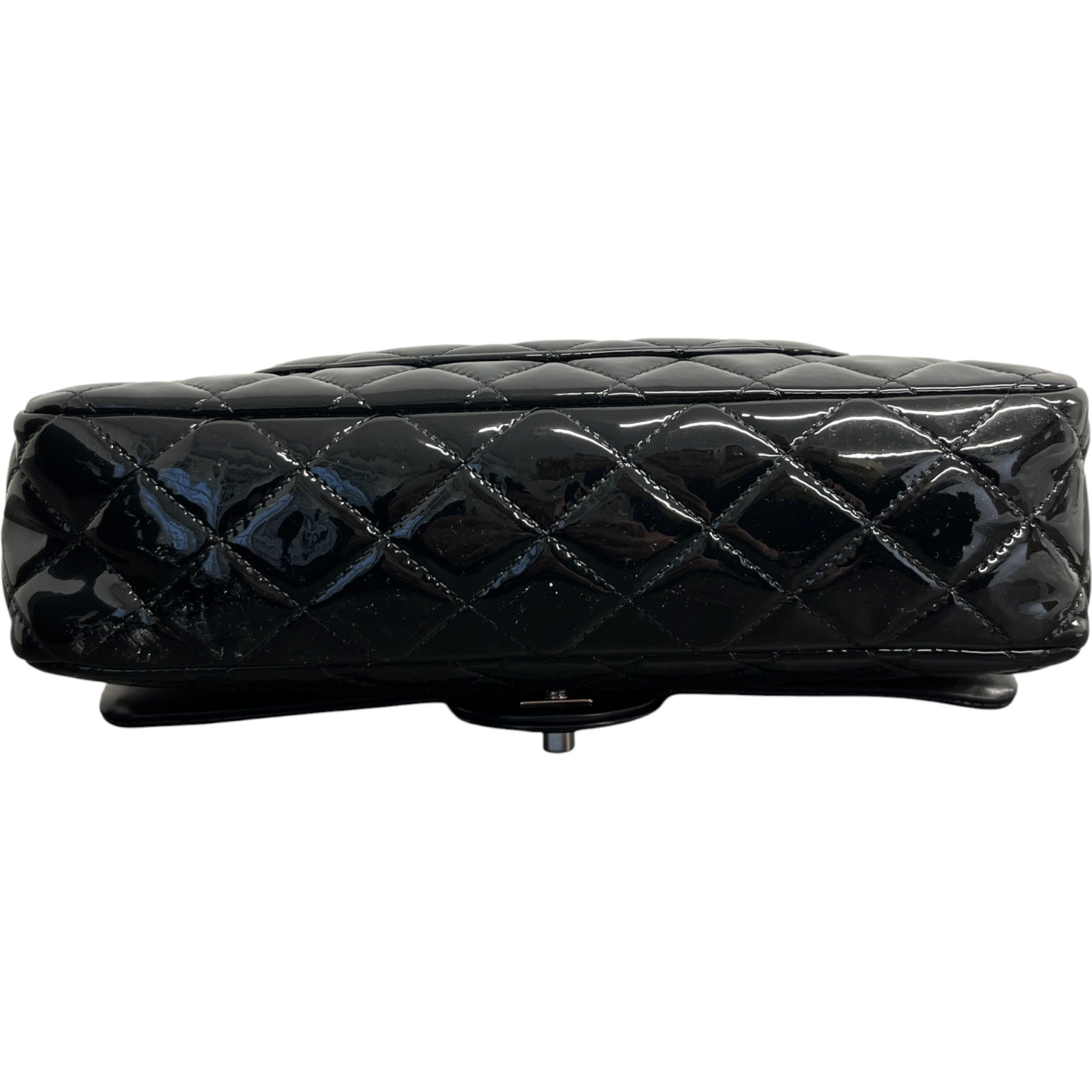 Women's Medium Classic Double Flap Handbag Black