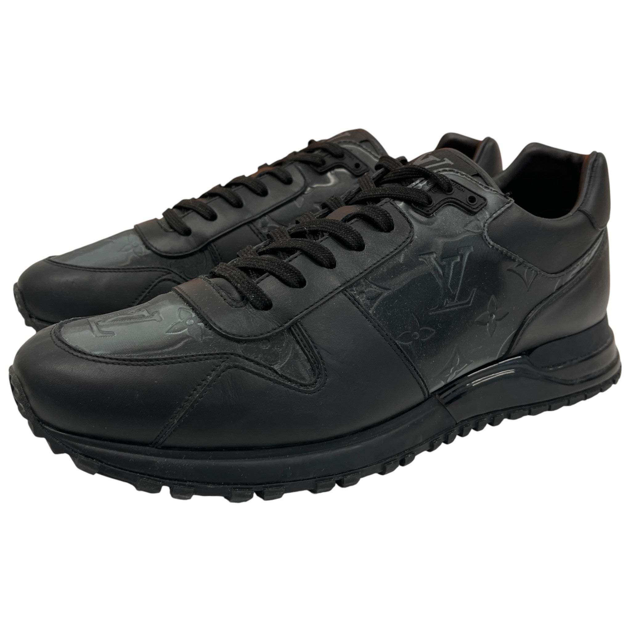 Men's Run Away Low Trainers Black Size EU 42 / UK 8