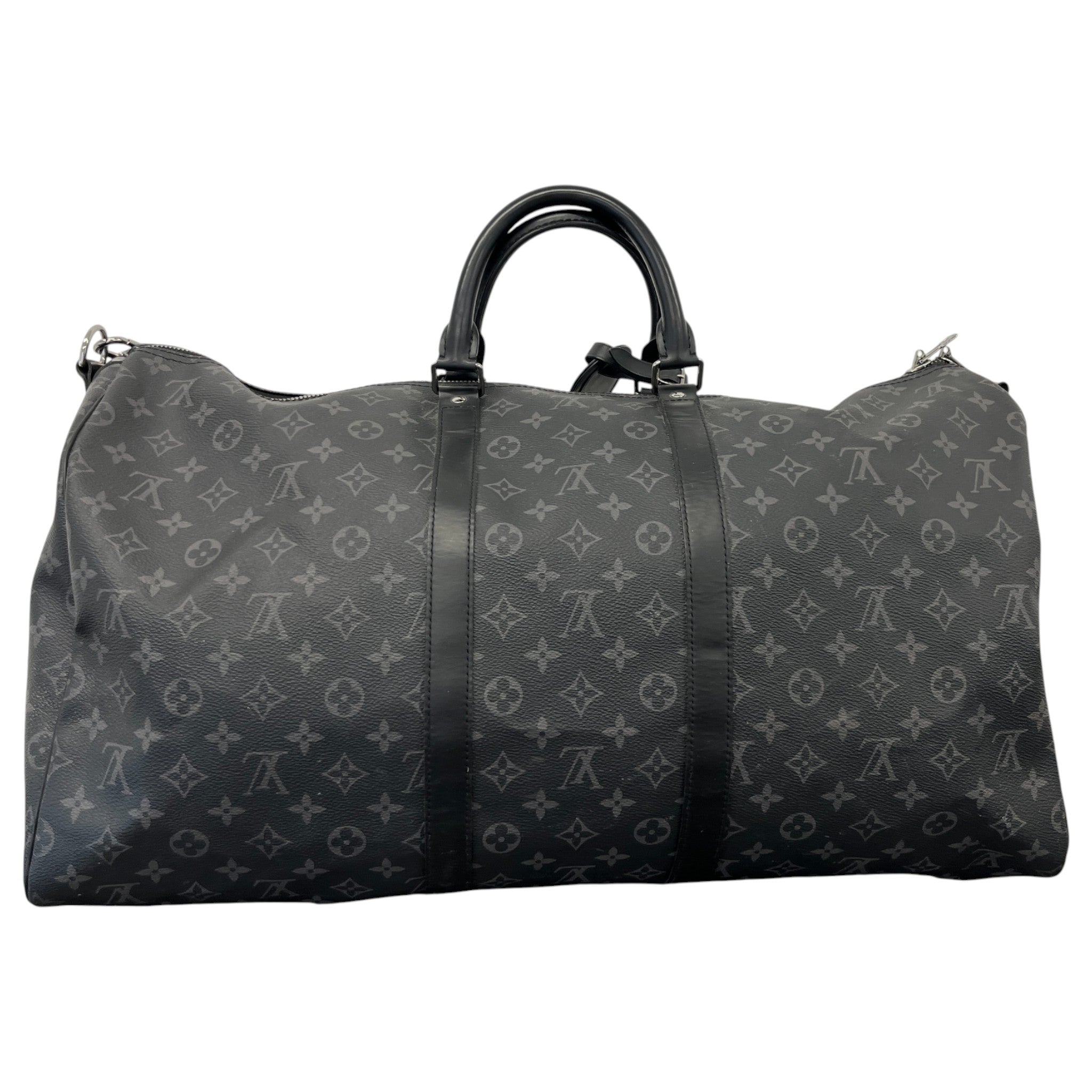 Men's Keepall Bandoulière 55 Monogram Eclipse Bag Black