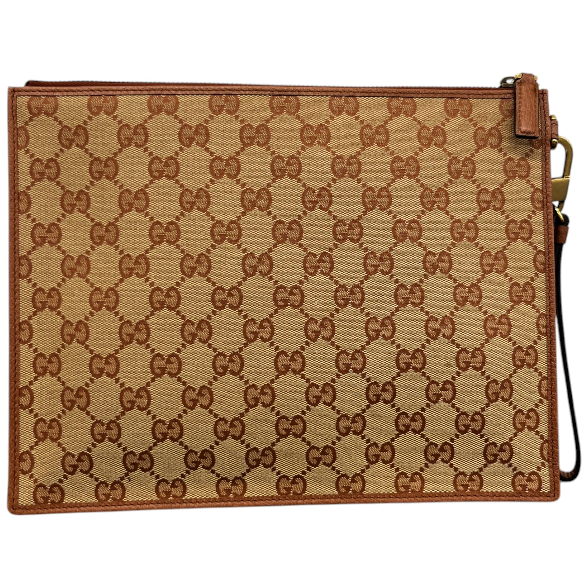 Men's Gg Supreme Pouch Brown