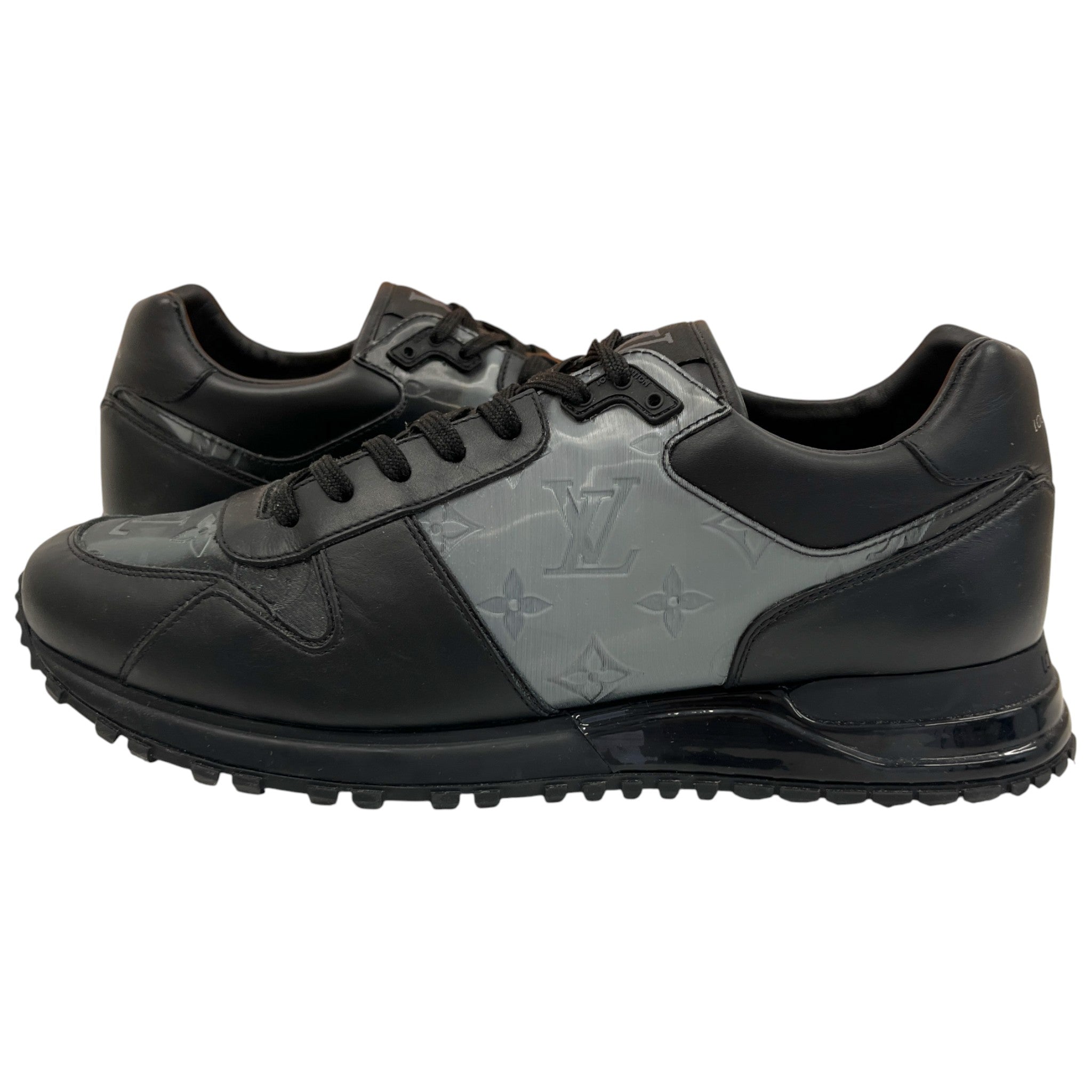 Men's Run Away Low Trainers Black Size EU 42 / UK 8
