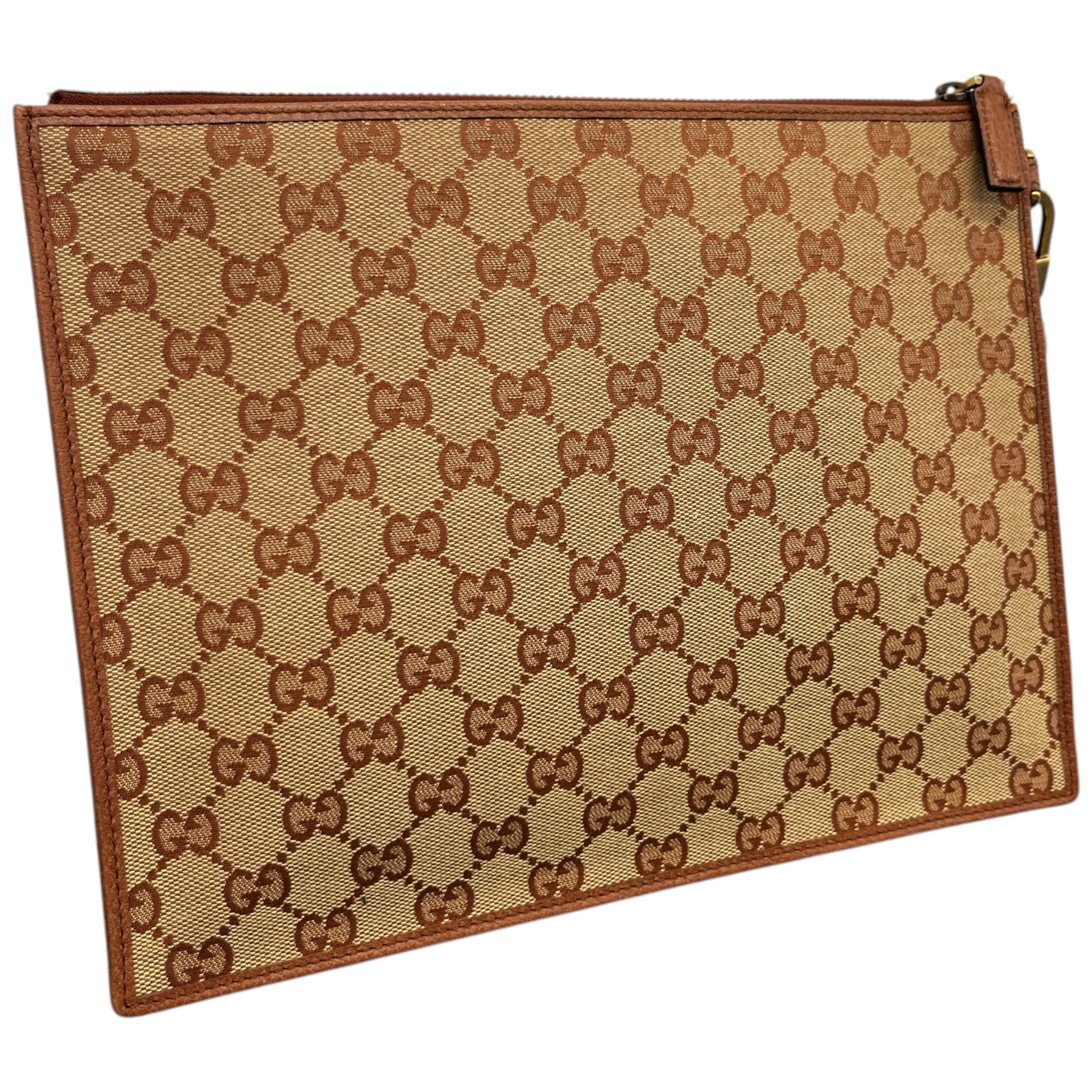 Men's Gg Supreme Pouch Brown