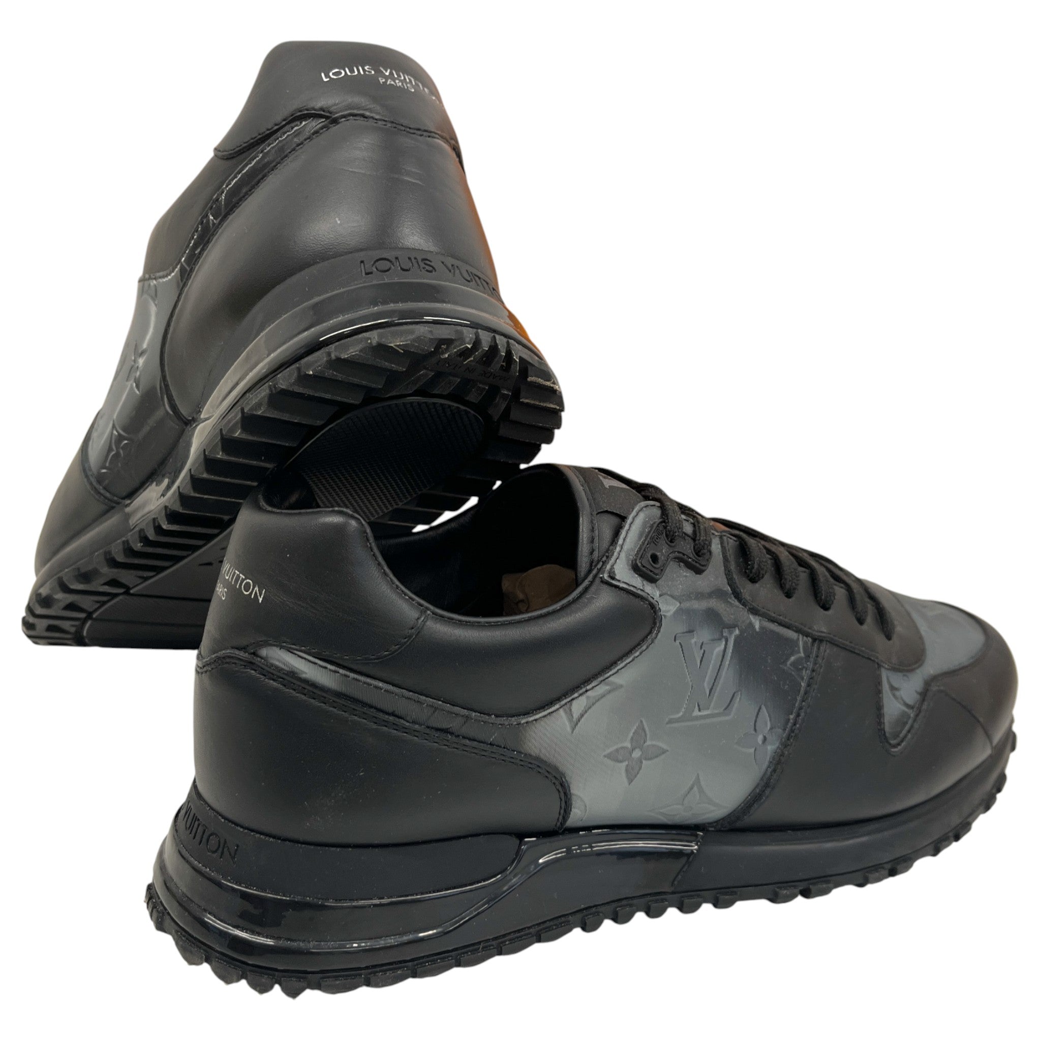 Men's Run Away Low Trainers Black Size EU 42 / UK 8