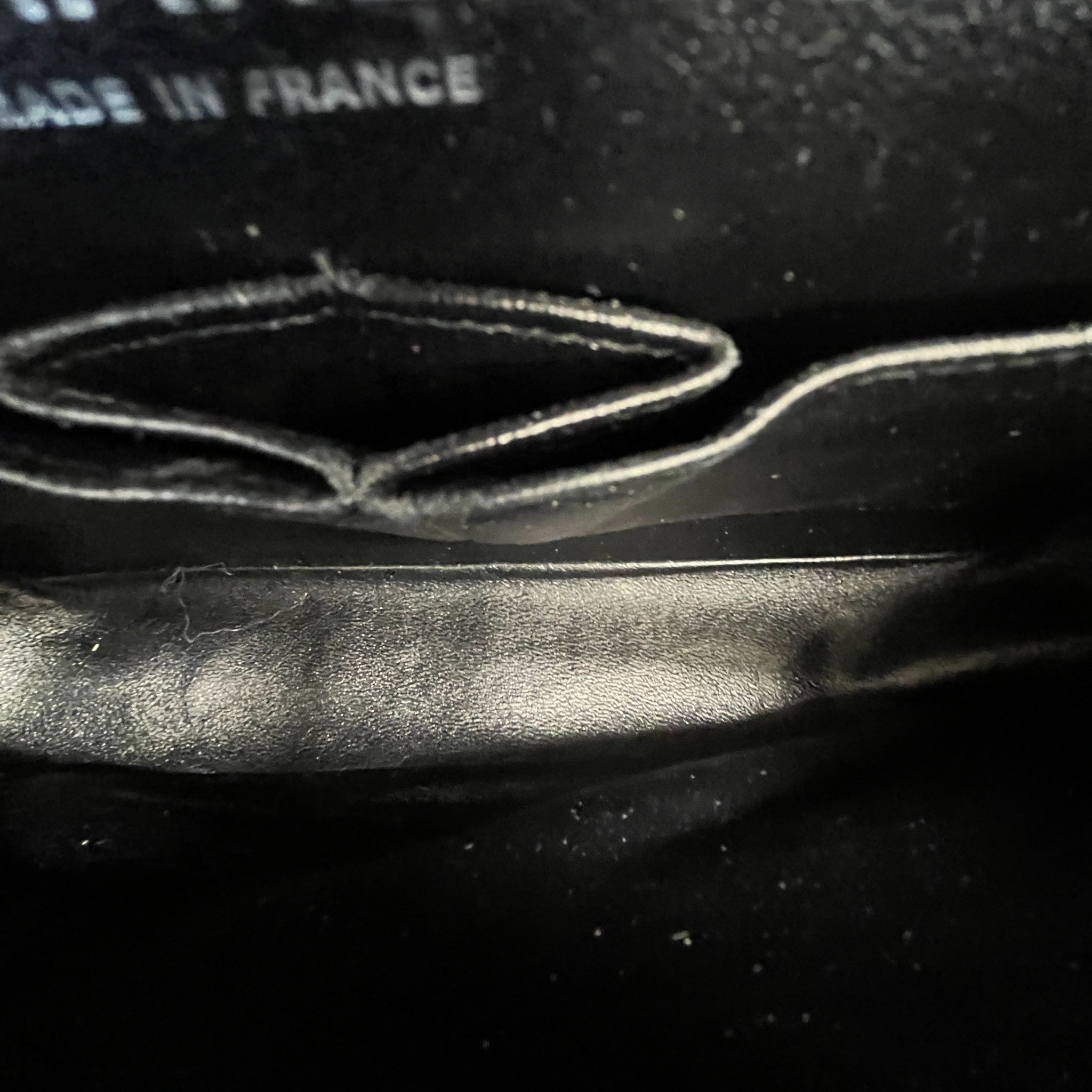 Women's Medium Classic Double Flap Handbag Black