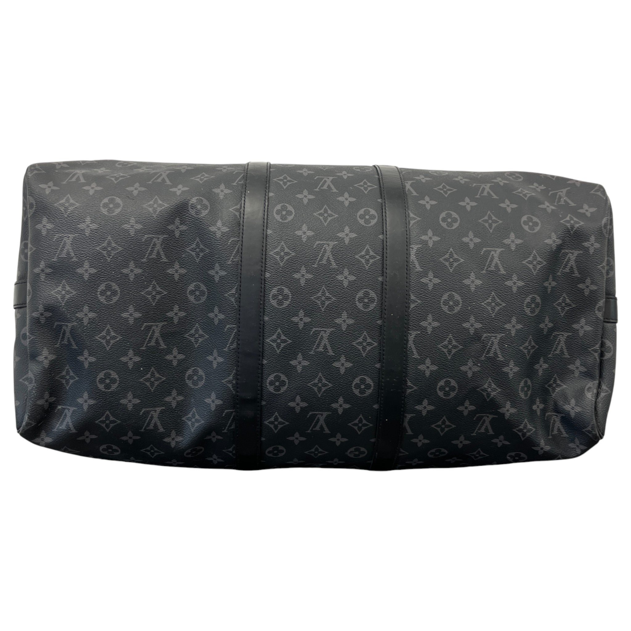 Men's Keepall Bandoulière 55 Monogram Eclipse Bag Black