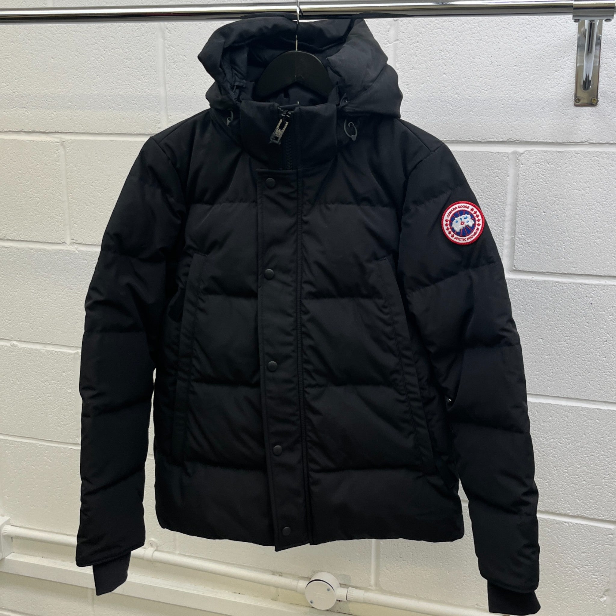 Men's Wyndham Down Jacket Black Size S