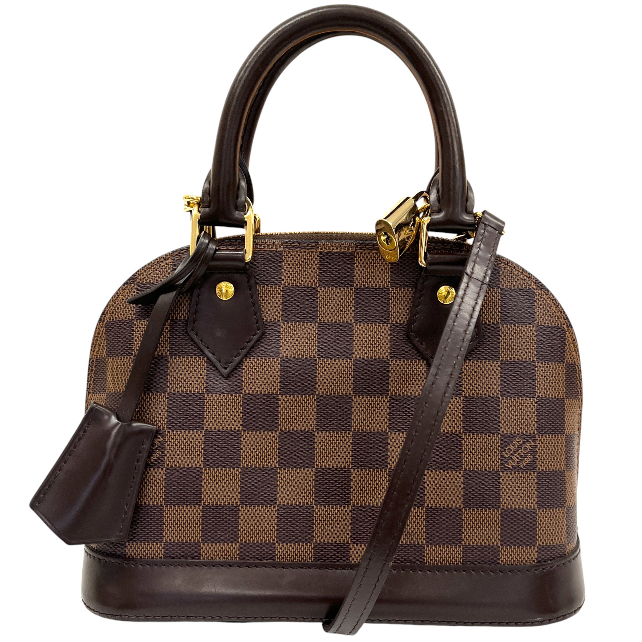 Women's Damier Ebene Alma Bb Bag Brown