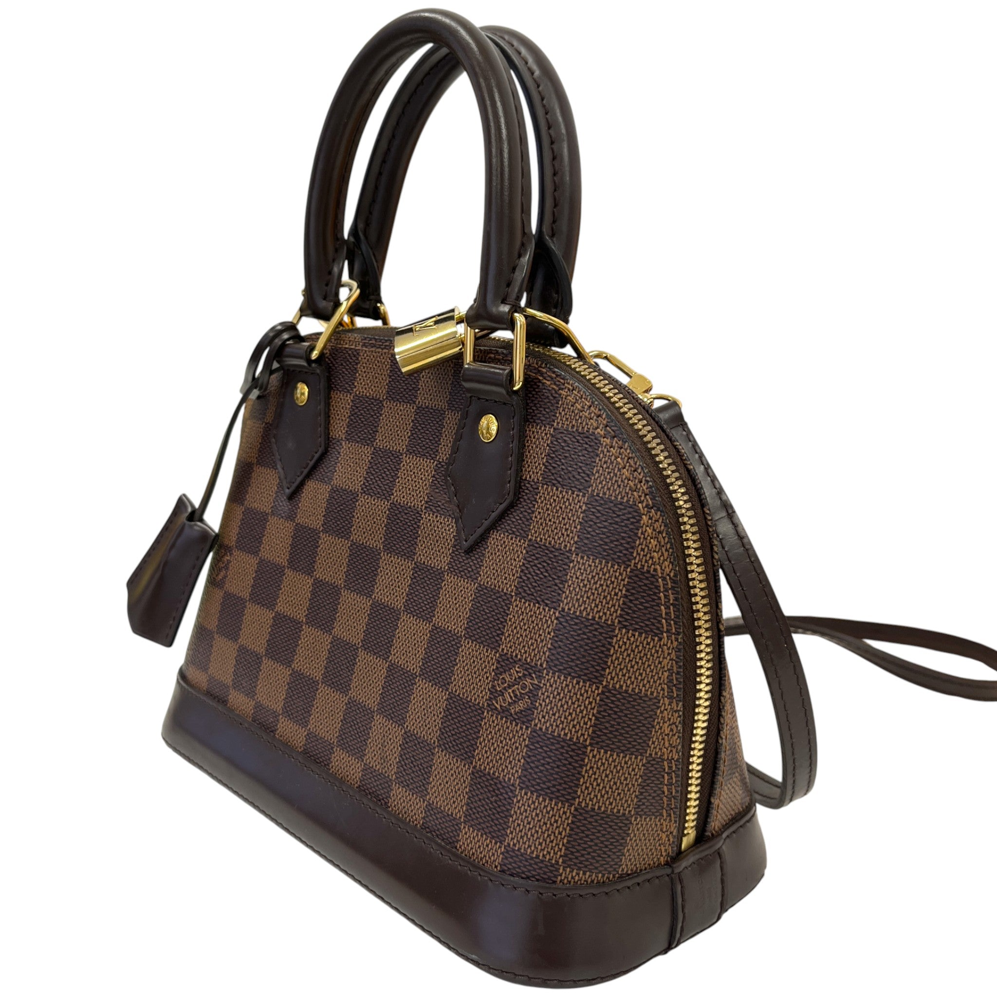 Women's Damier Ebene Alma Bb Bag Brown