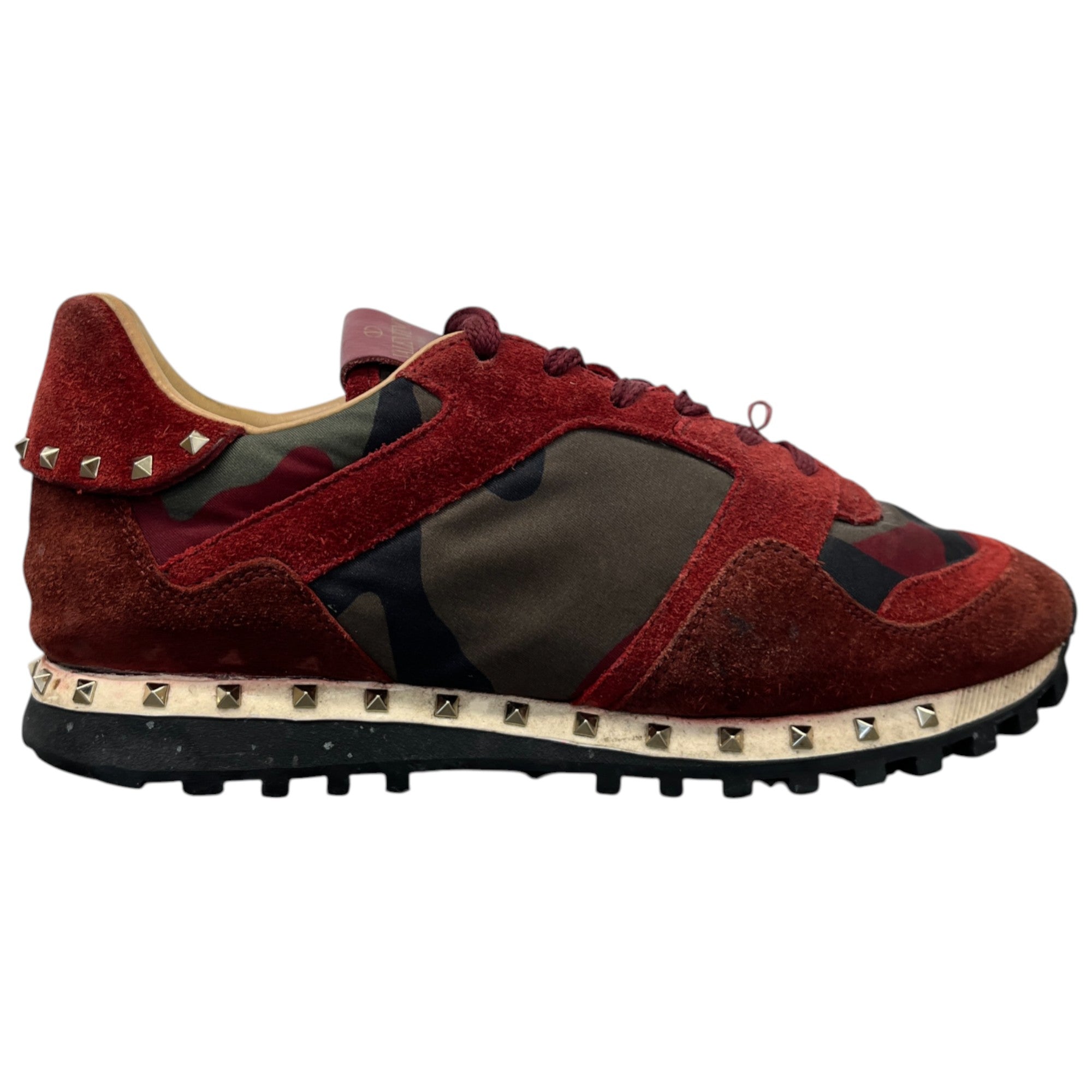 Women's Rock Runner Low Trainers Red Size EU 37.5 / UK 4.5