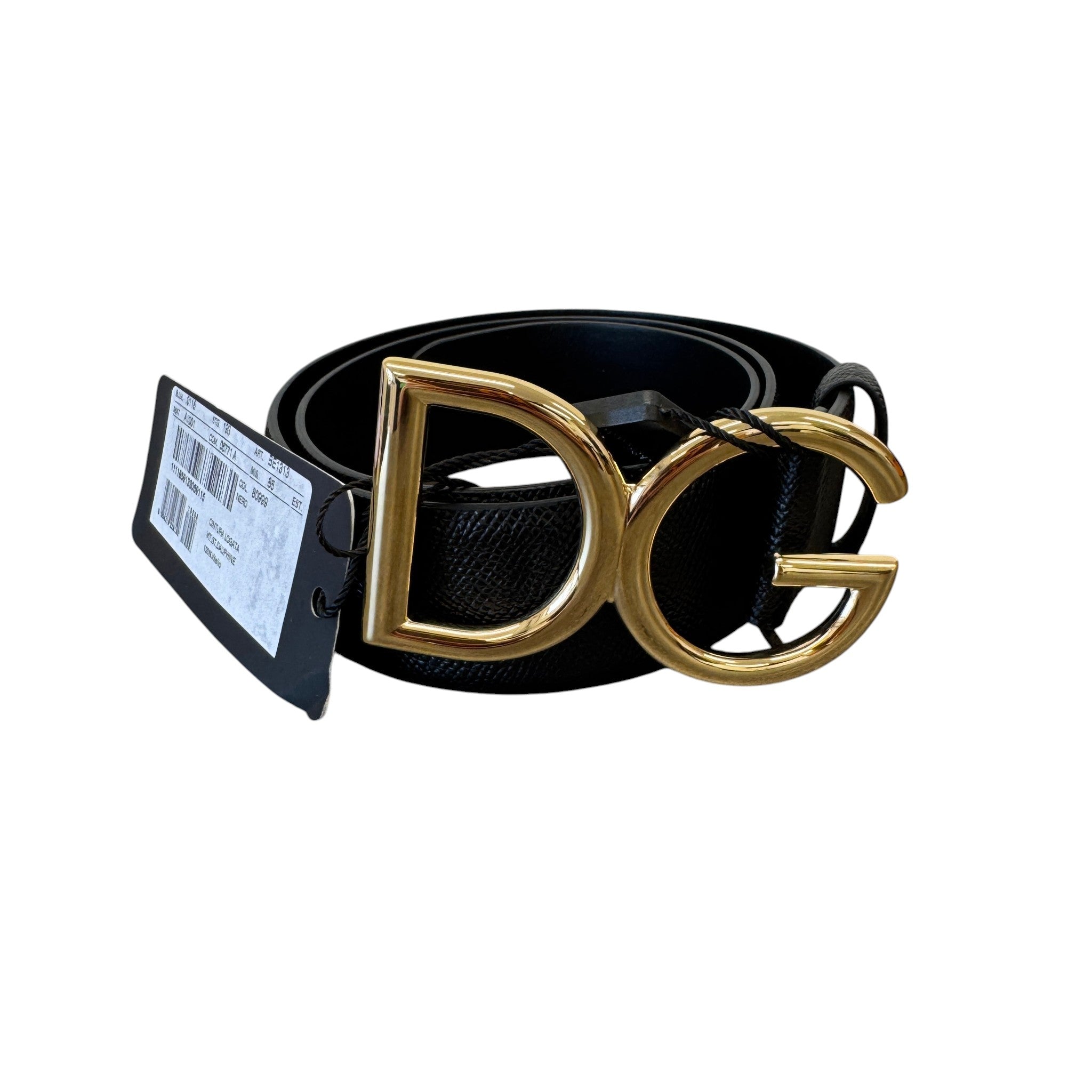 Women's Logo Buckle Belt Black Size 85CM / UK 10