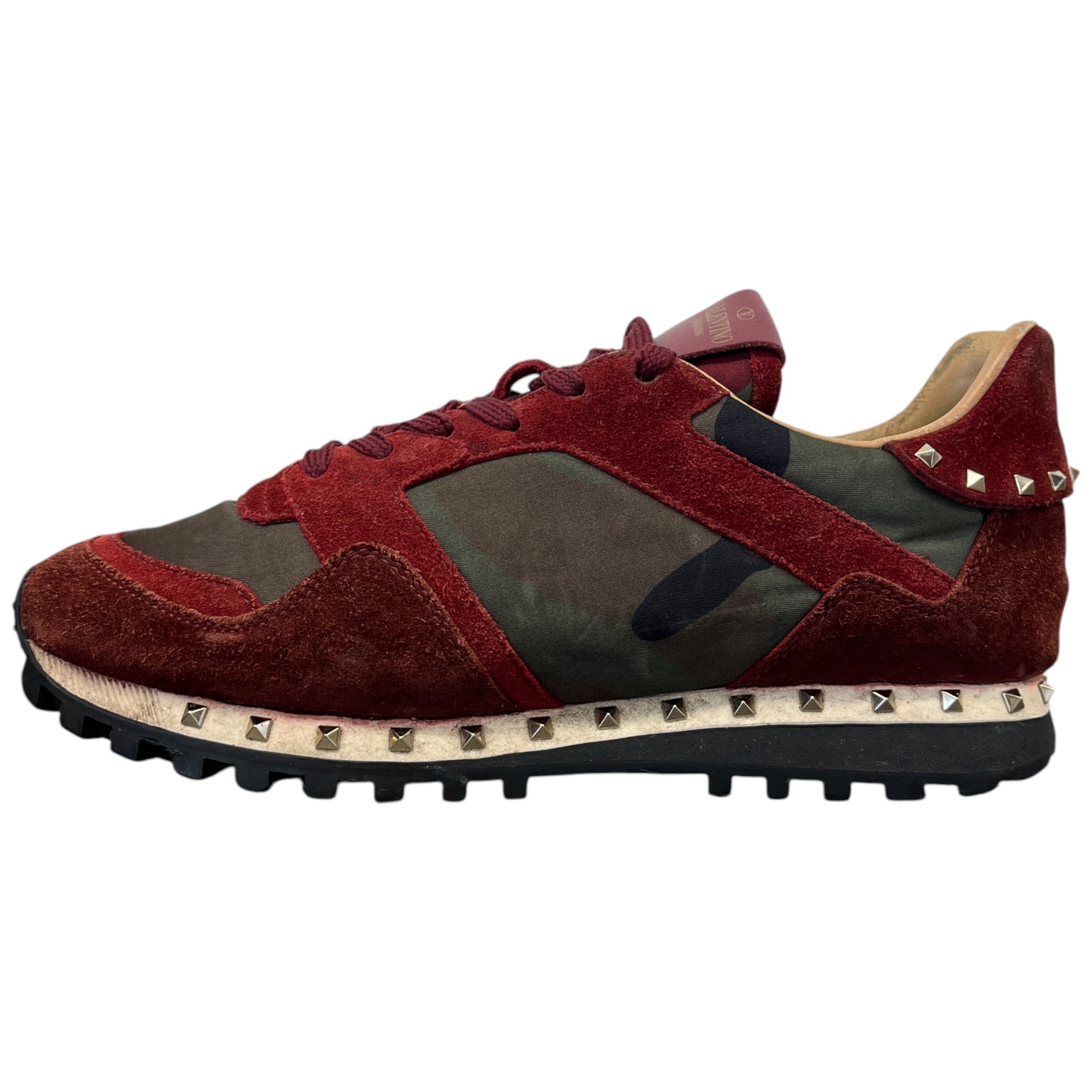 Women's Rock Runner Low Trainers Red Size EU 37.5 / UK 4.5