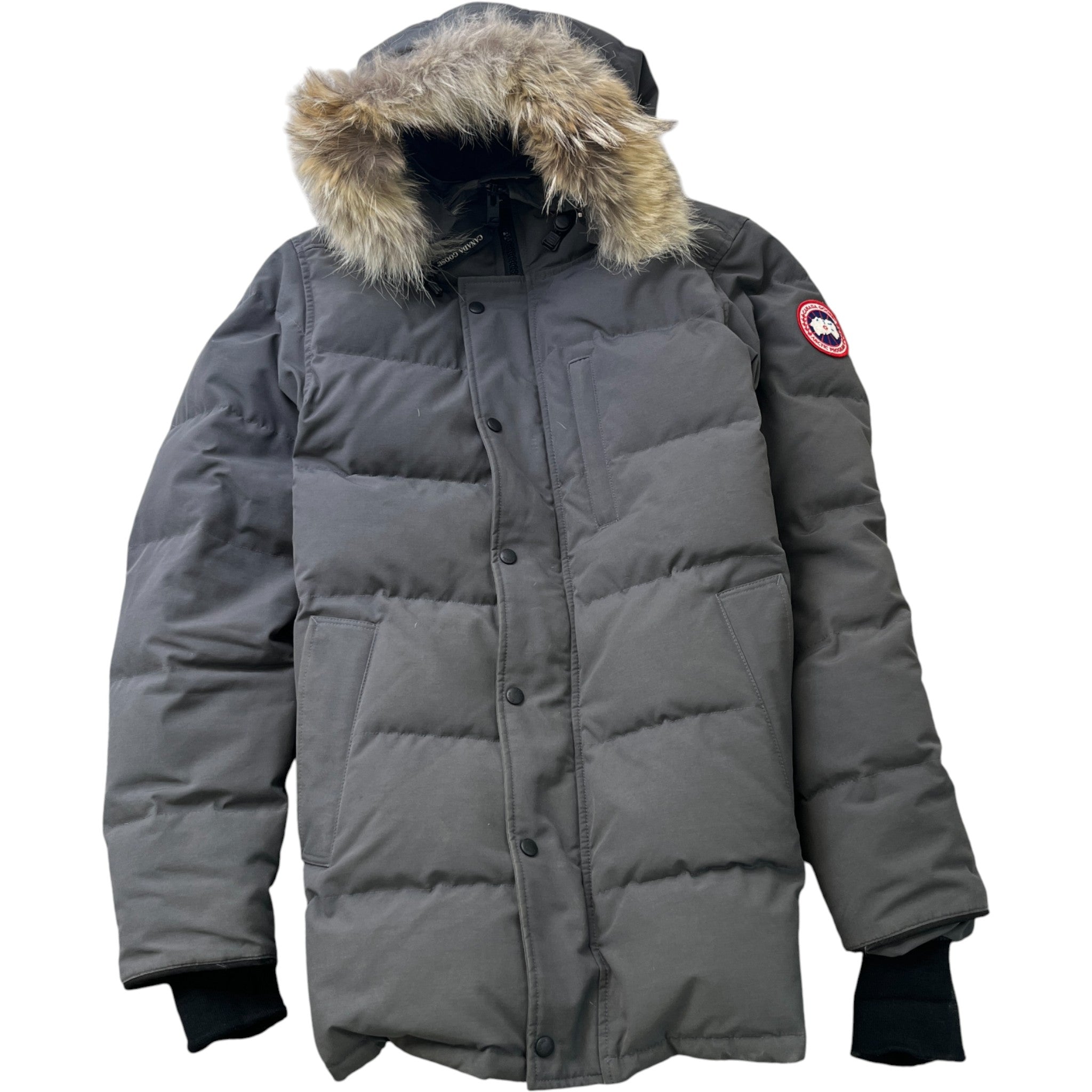 Men's Carson Down Jacket Grey Size L