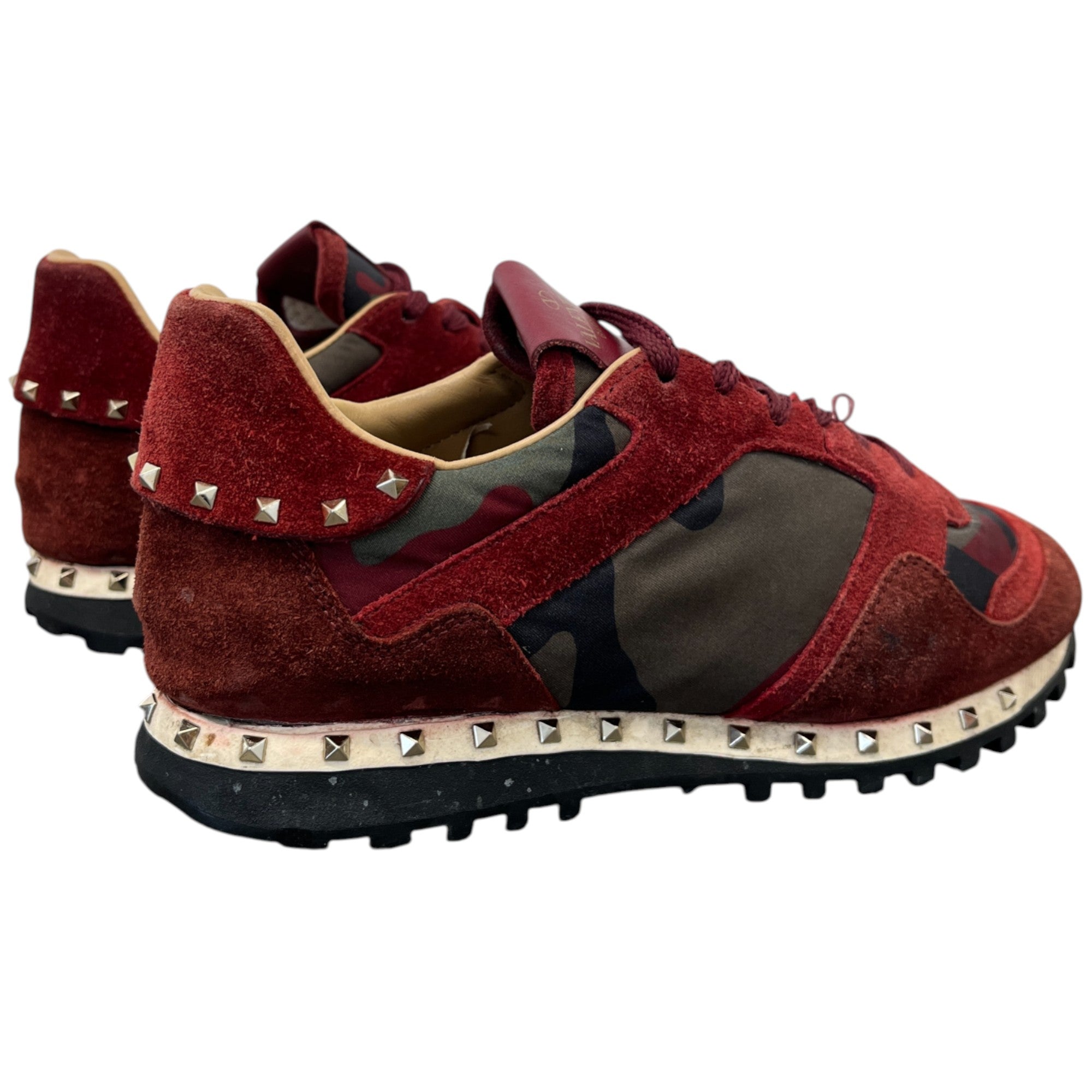 Women's Rock Runner Low Trainers Red Size EU 37.5 / UK 4.5