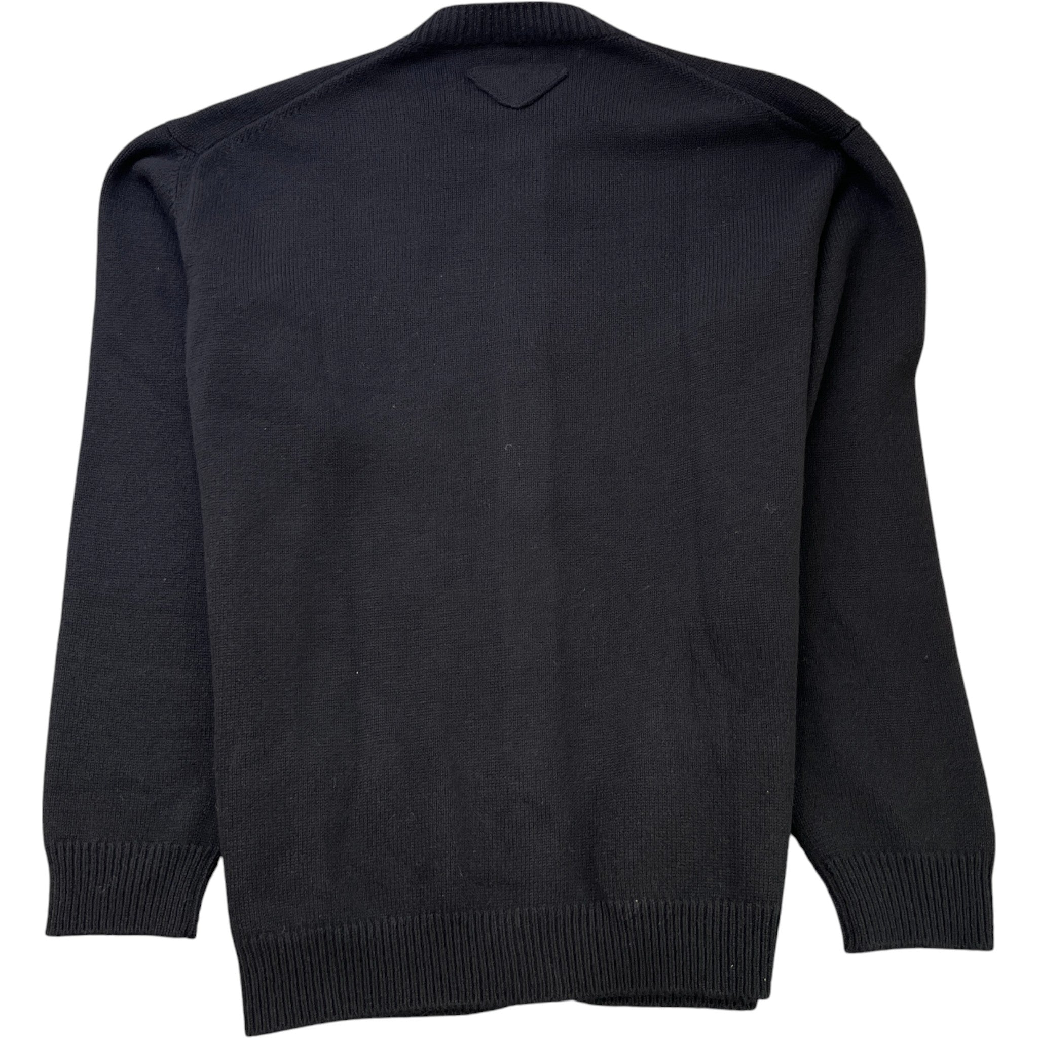 Men's Cashmere Knit Cardigan Black Size IT 48 / UK M