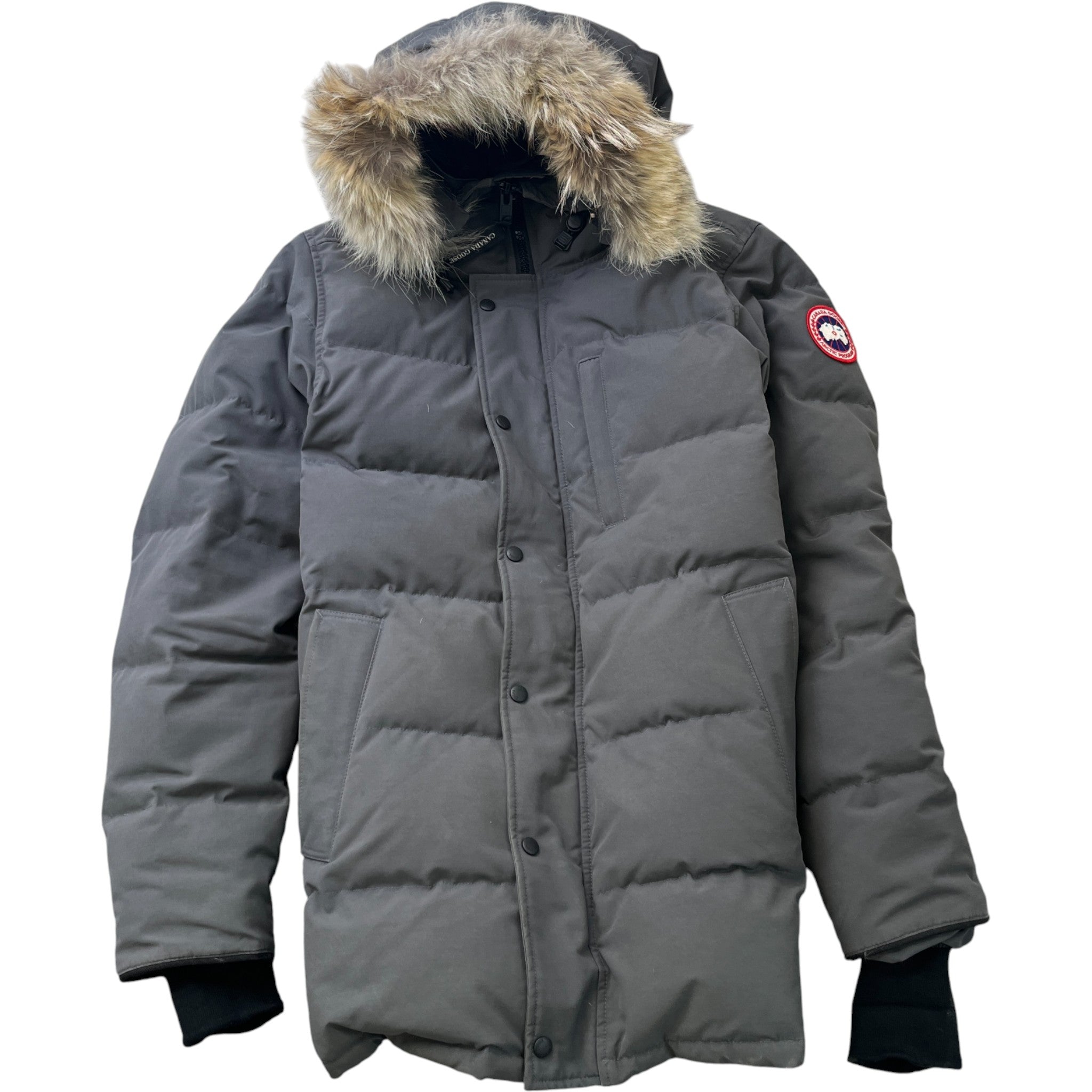 Men's Carson Down Jacket Grey Size L