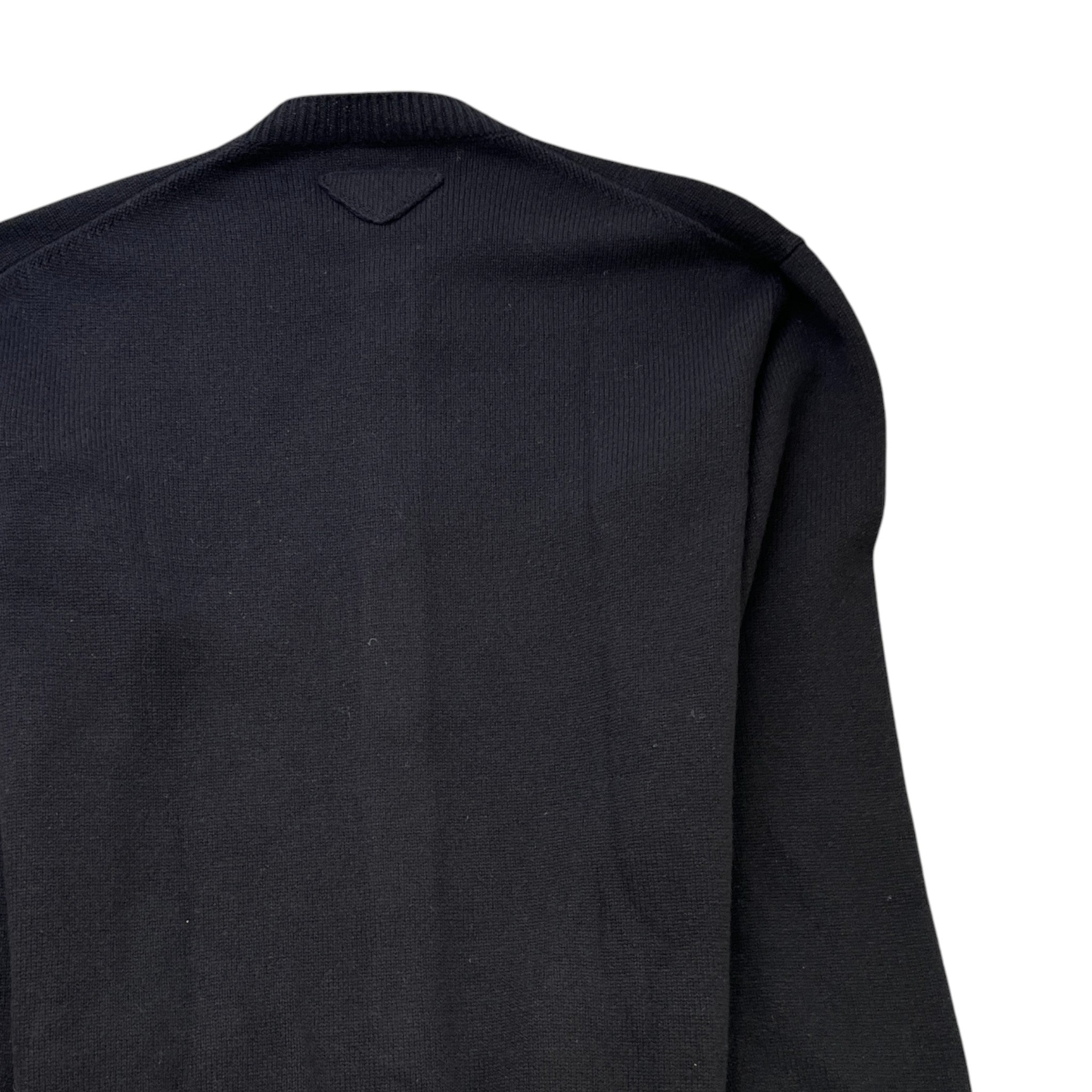 Men's Cashmere Knit Cardigan Black Size IT 52 / UK XL