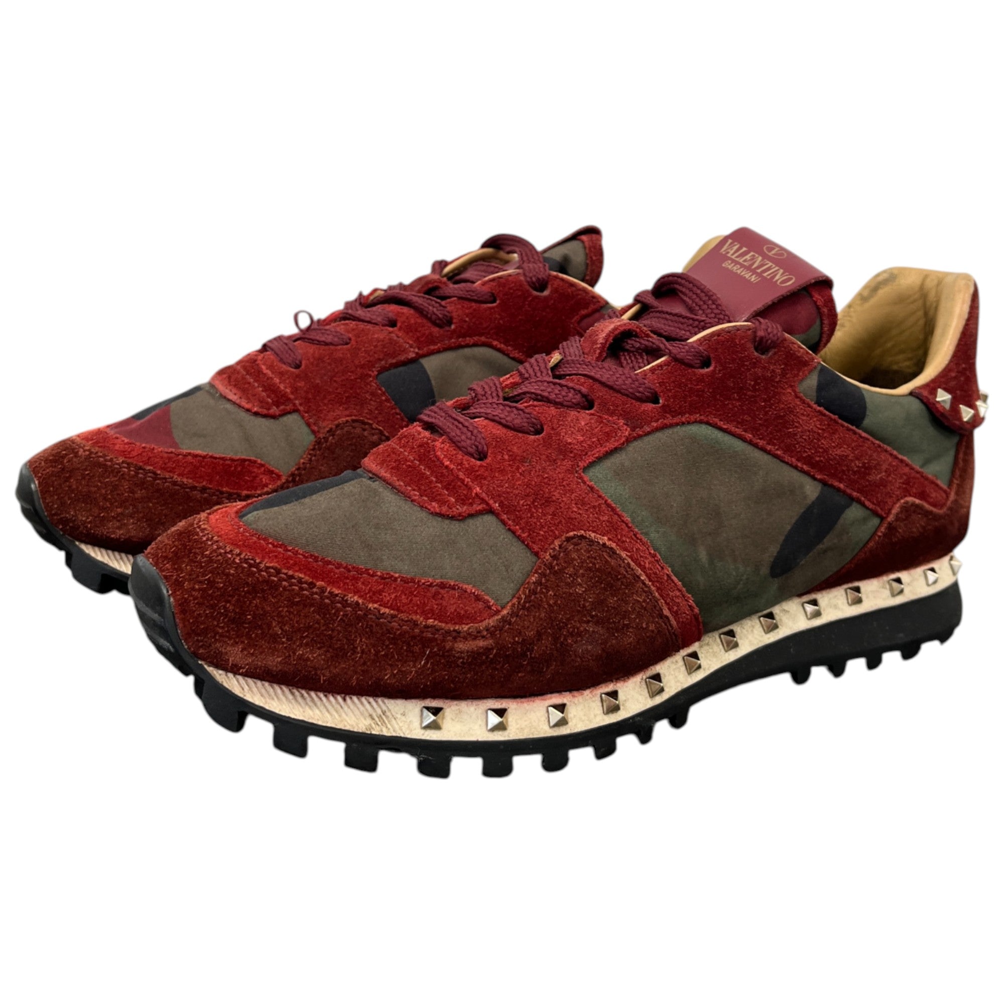 Women's Rock Runner Low Trainers Red Size EU 37.5 / UK 4.5