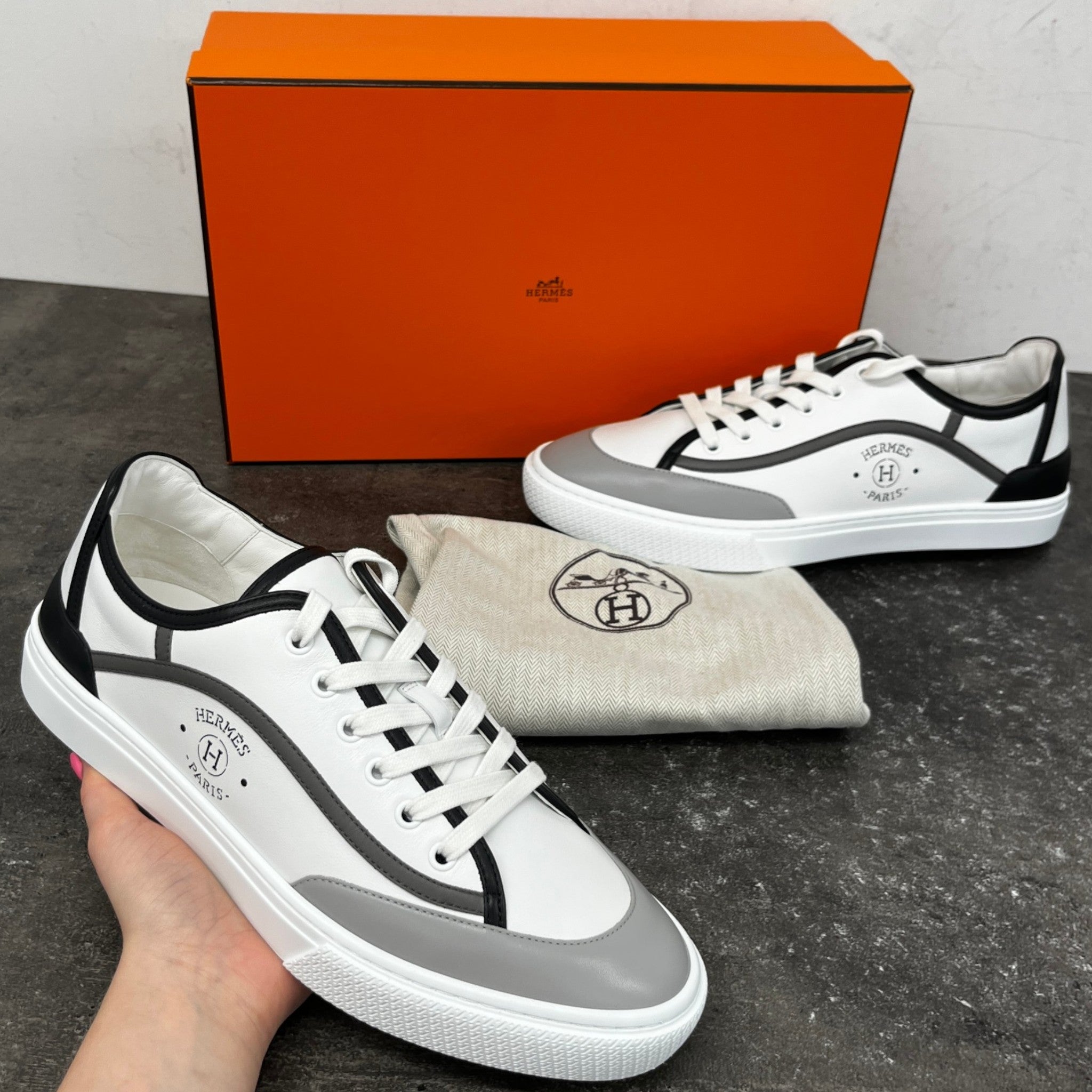 Men's Tenis Get Low Trainers Grey Size EU 42 / UK 8