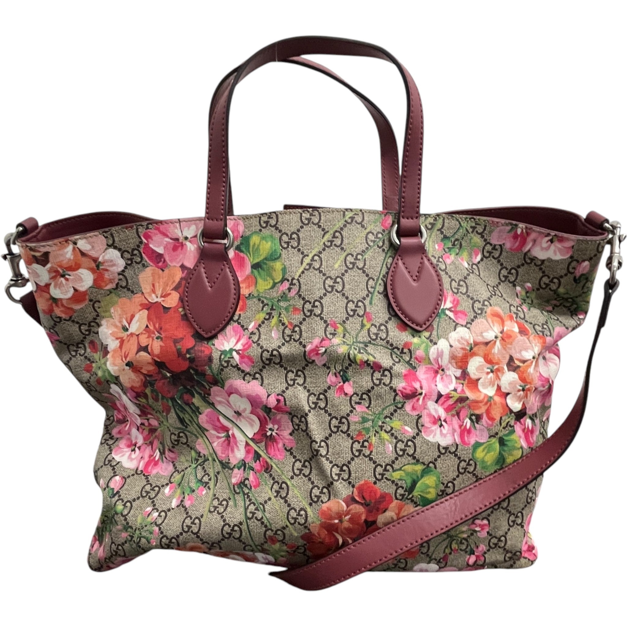 Women's Gg Supreme Bloom Tote Bag Pink