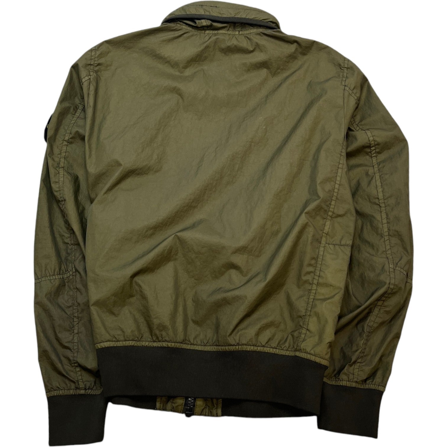 Men's Membrana 3L Tc Windbreaker Khaki Size S