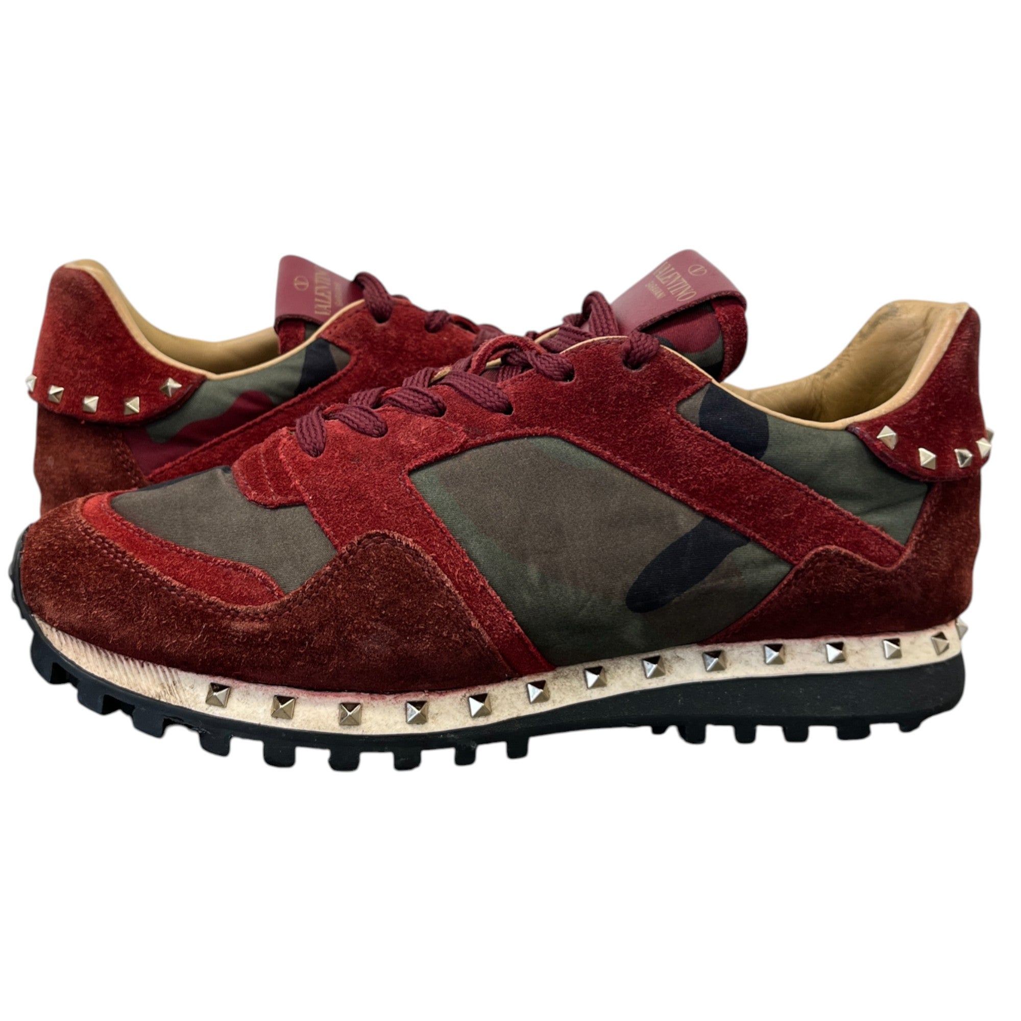 Women's Rock Runner Low Trainers Red Size EU 37.5 / UK 4.5