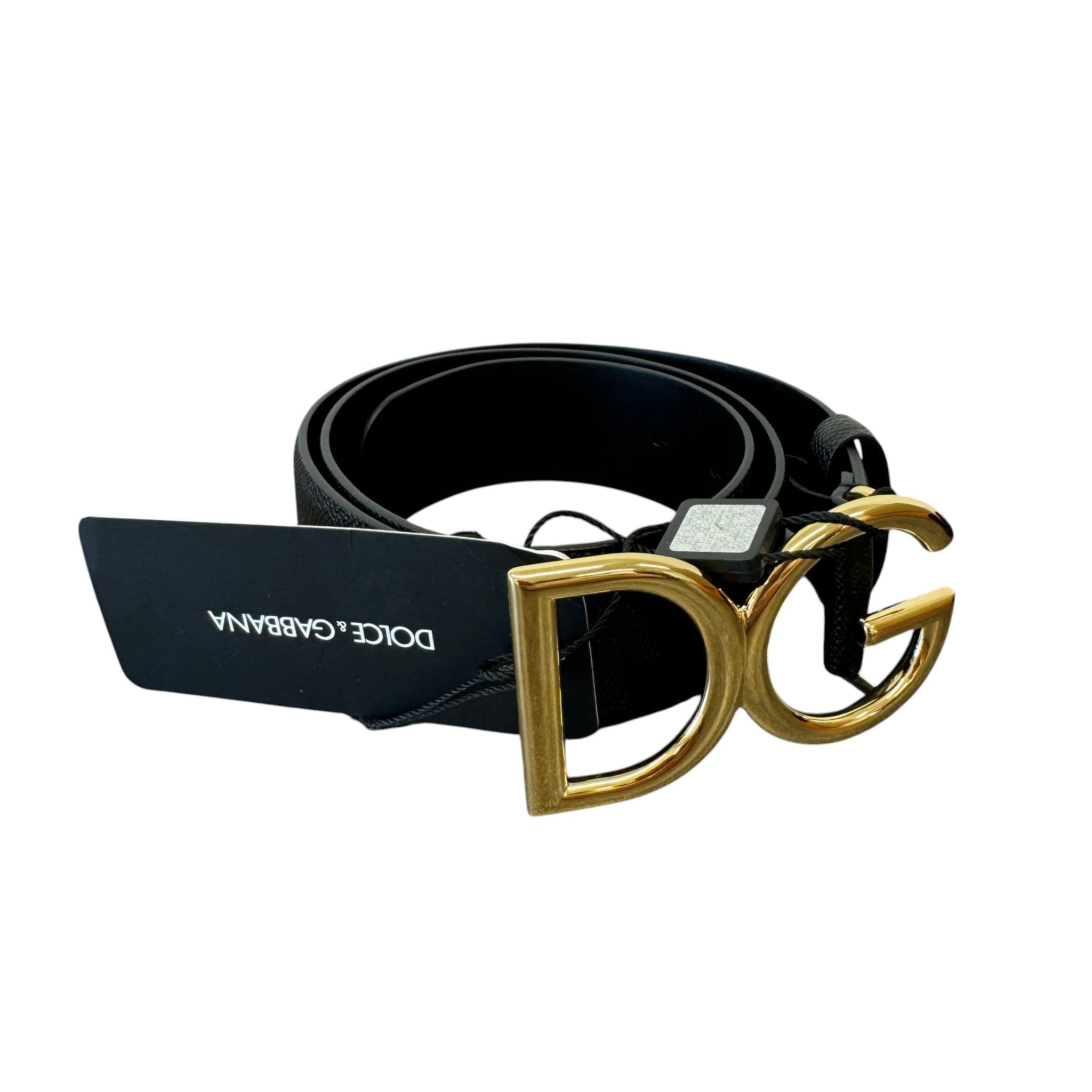 Women's Logo Buckle Belt Black Size 85CM / UK 10