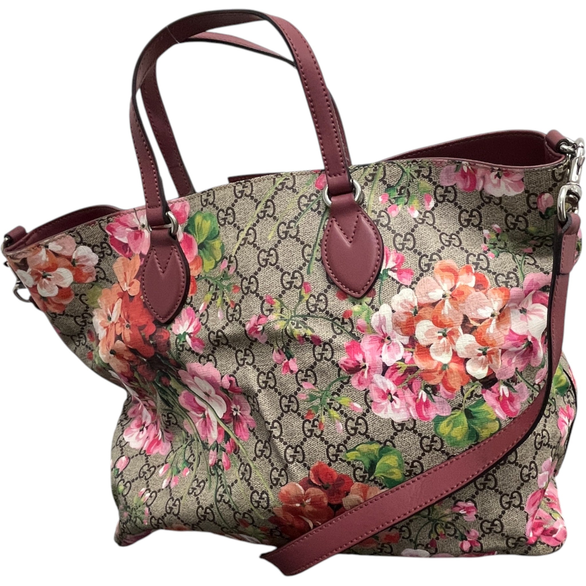 Women's Gg Supreme Bloom Tote Bag Pink