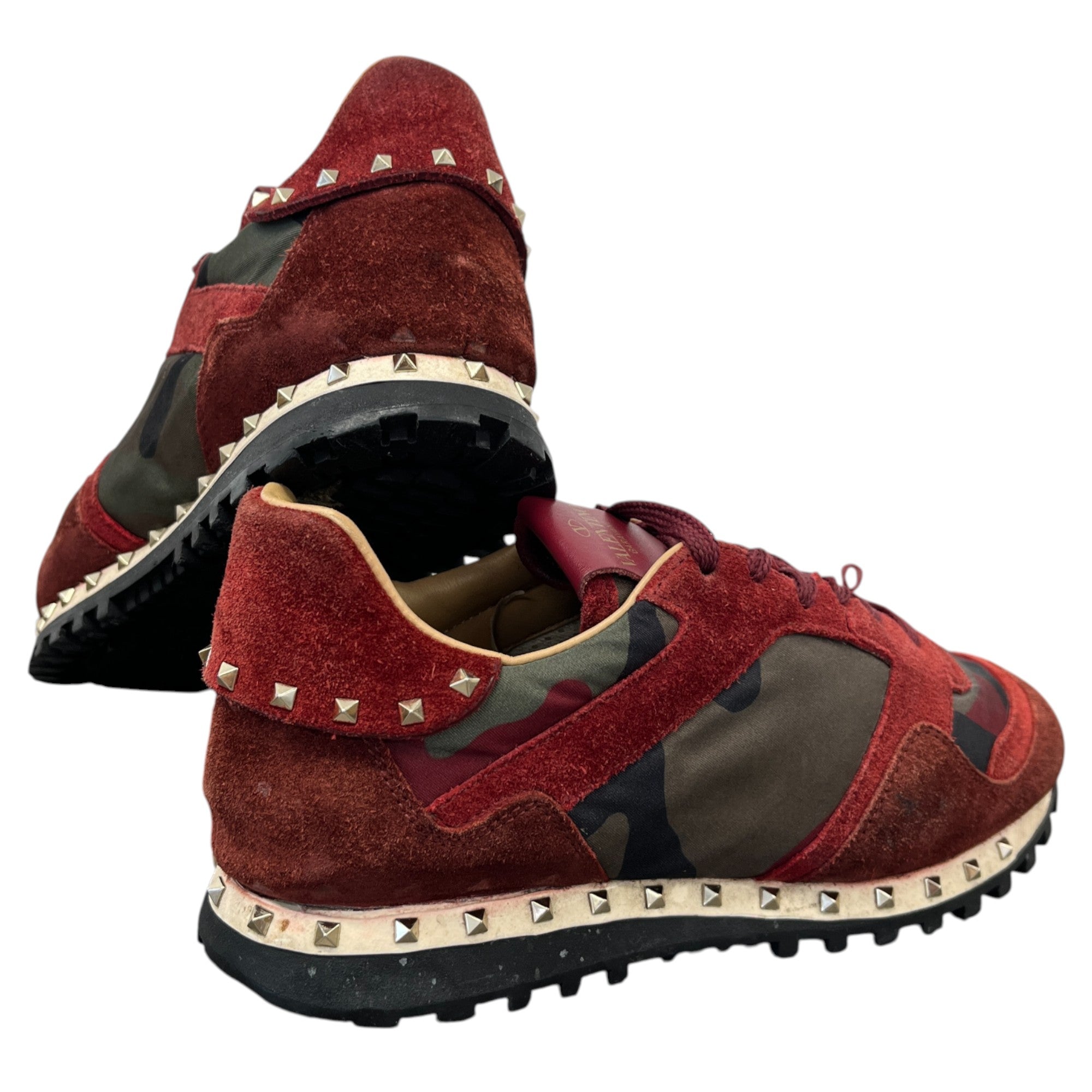 Women's Rock Runner Low Trainers Red Size EU 37.5 / UK 4.5