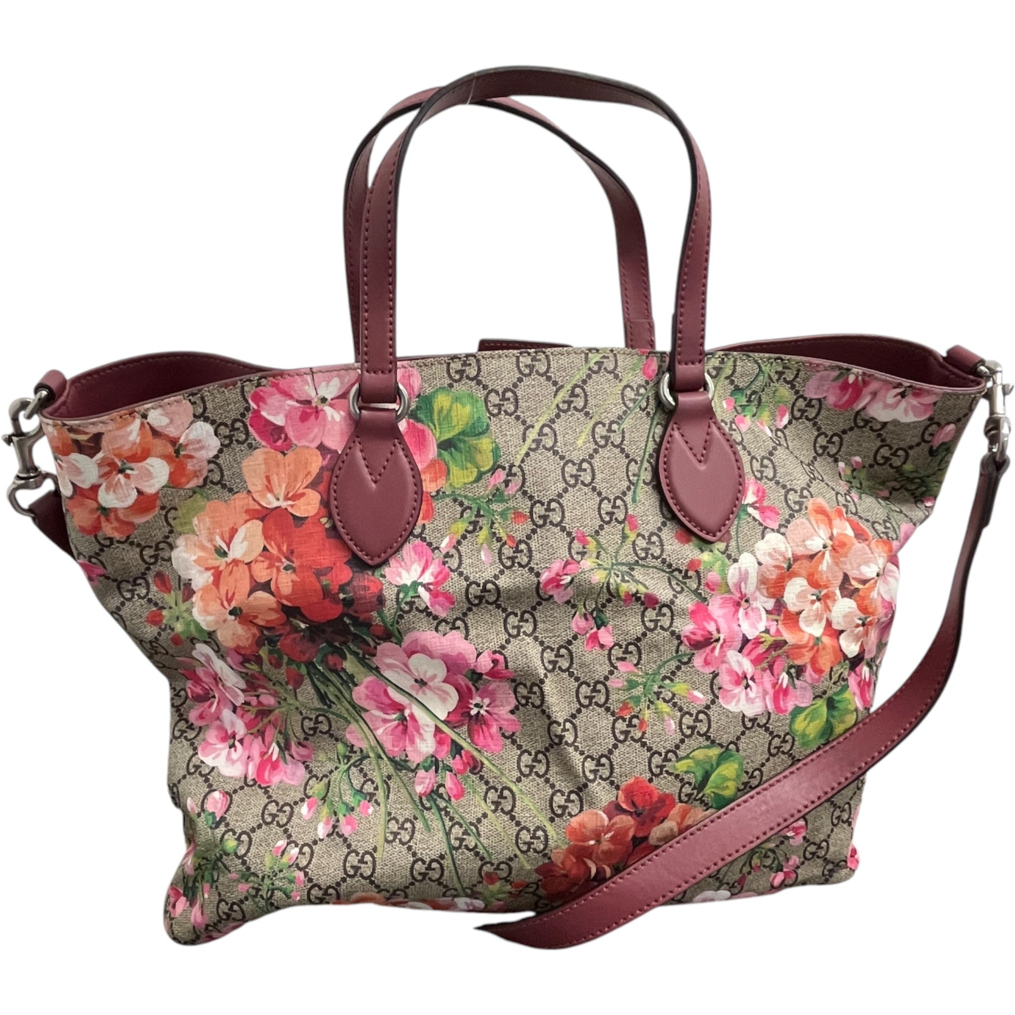 Women's Gg Supreme Bloom Tote Bag Pink