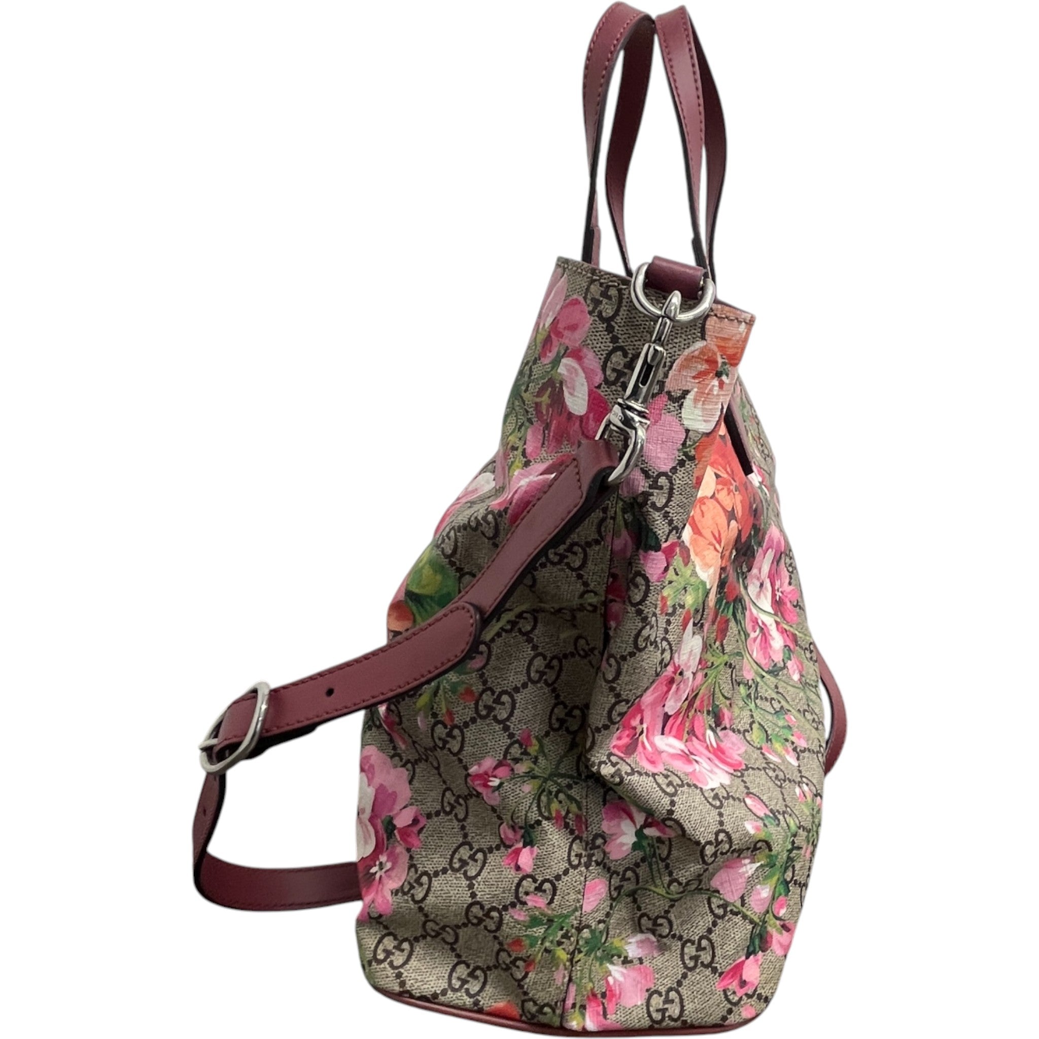Women's Gg Supreme Bloom Tote Bag Pink