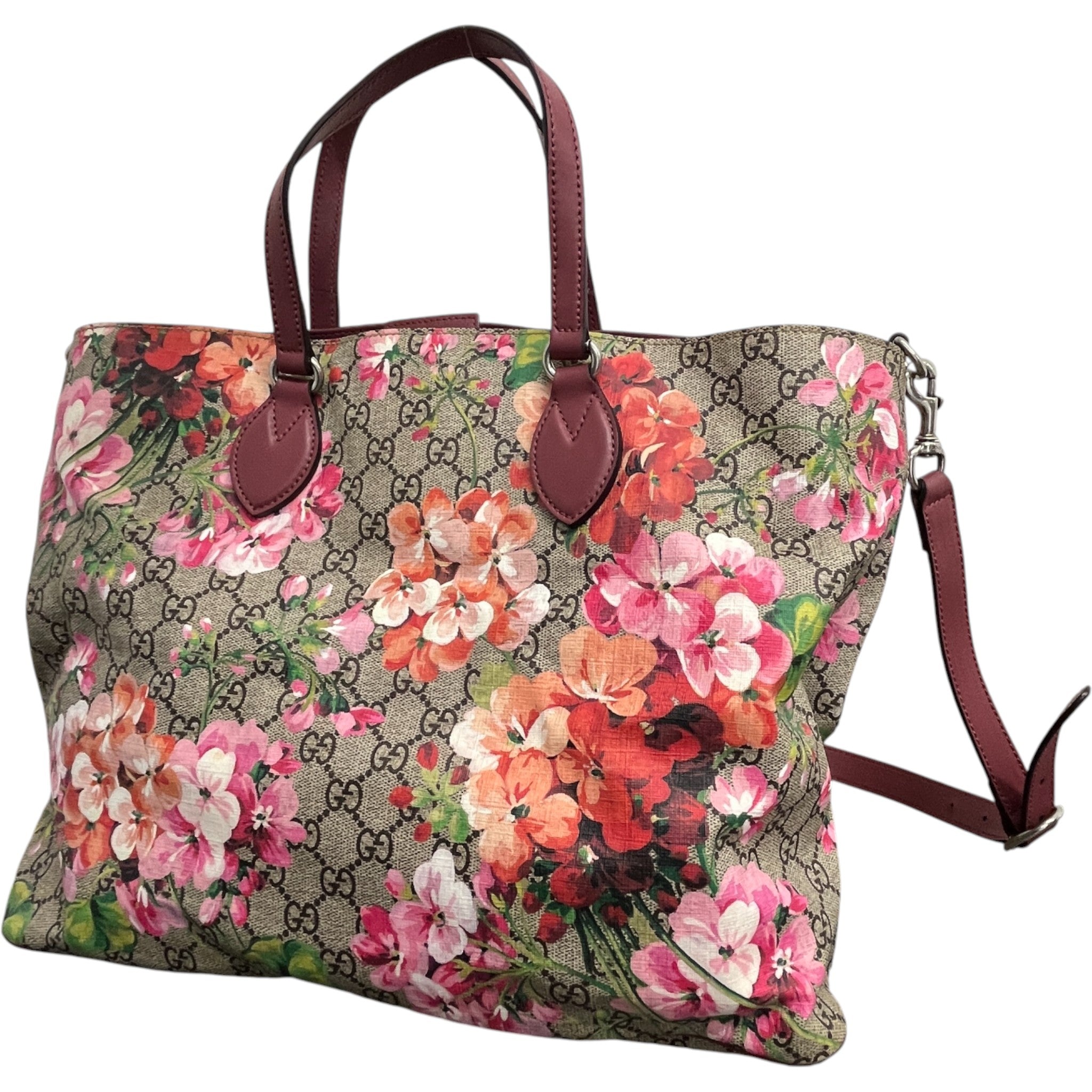 Women's Gg Supreme Bloom Tote Bag Pink