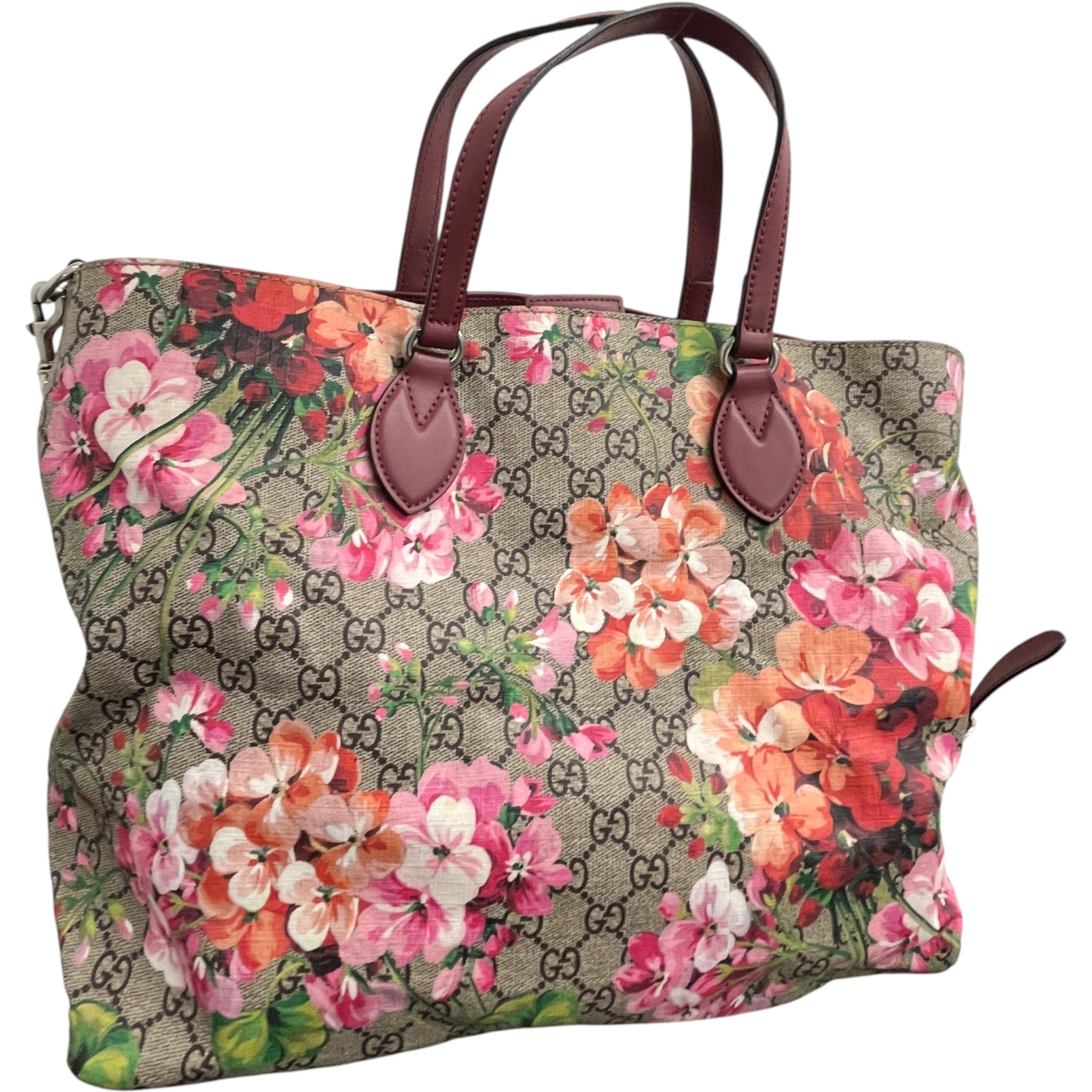 Women's Gg Supreme Bloom Tote Bag Pink