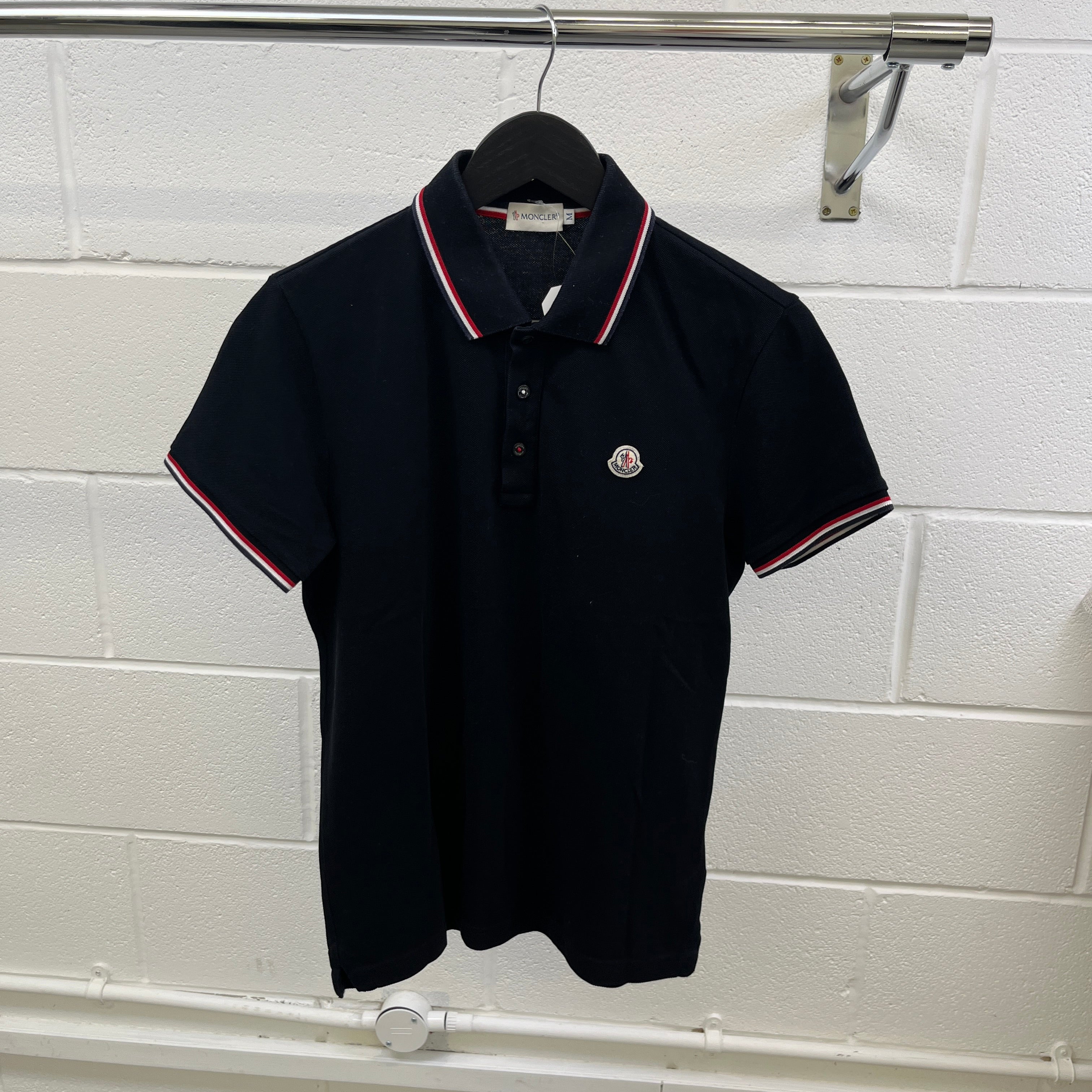 Men's Maglia Polo Shirt Black Size M