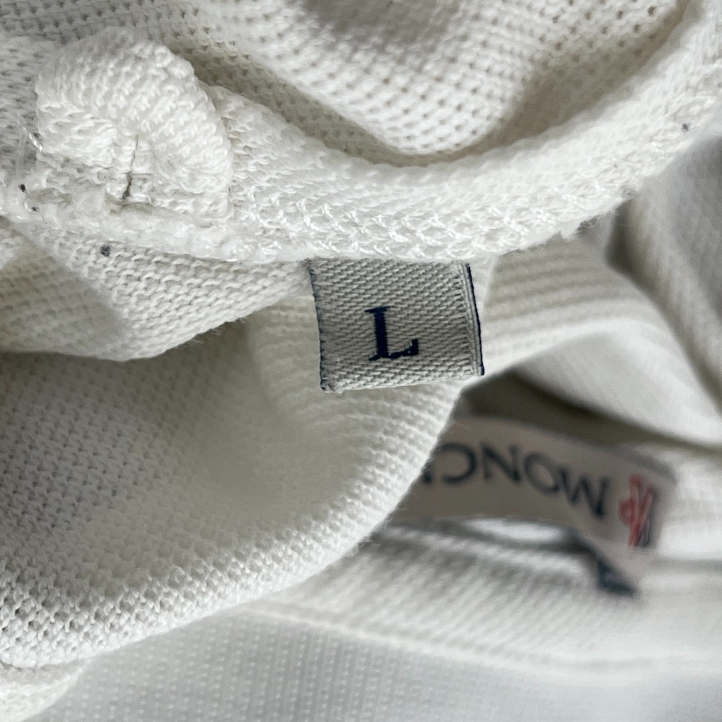 Men's Maglia Polo Shirt White Size L