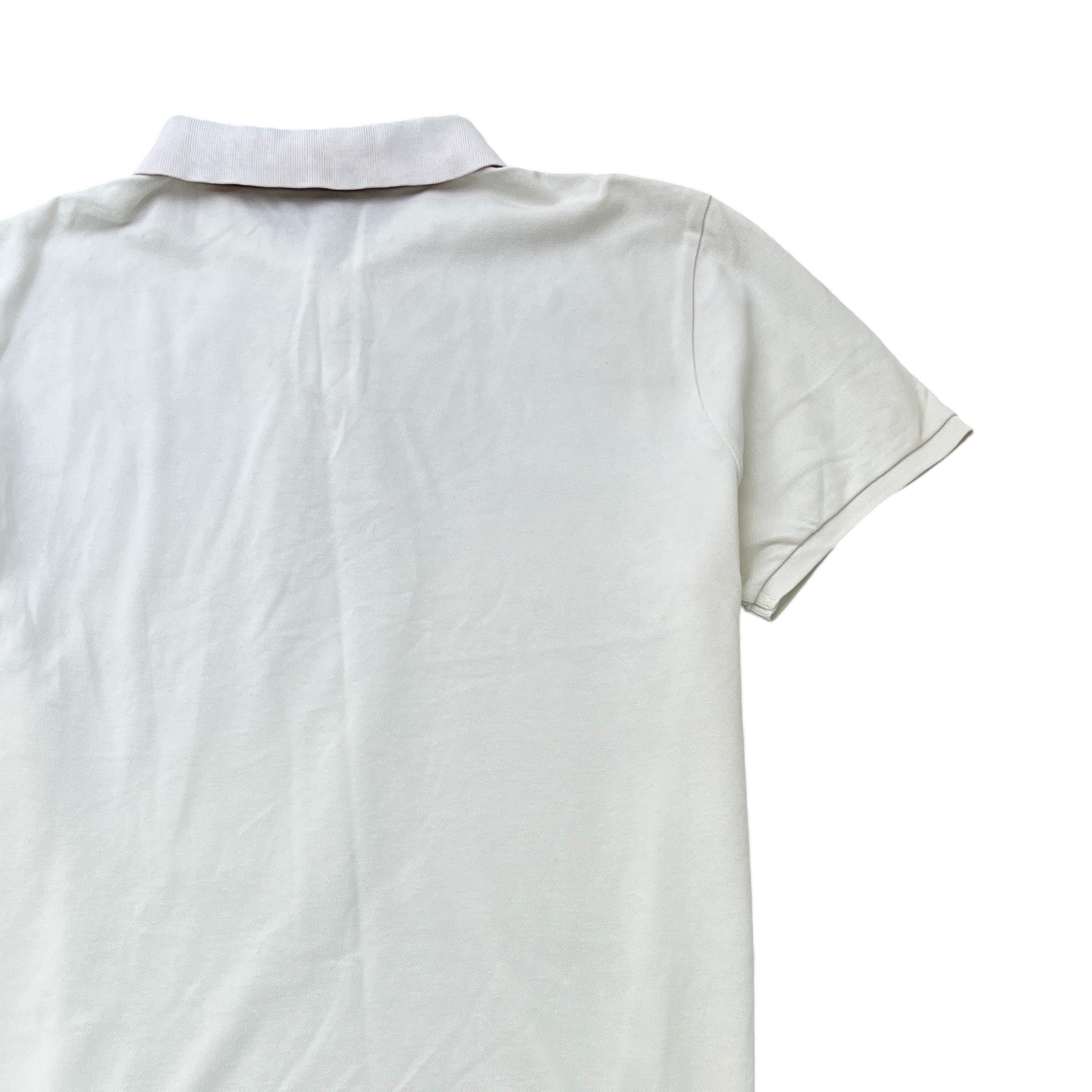 Men's Maglia Polo Shirt White Size L