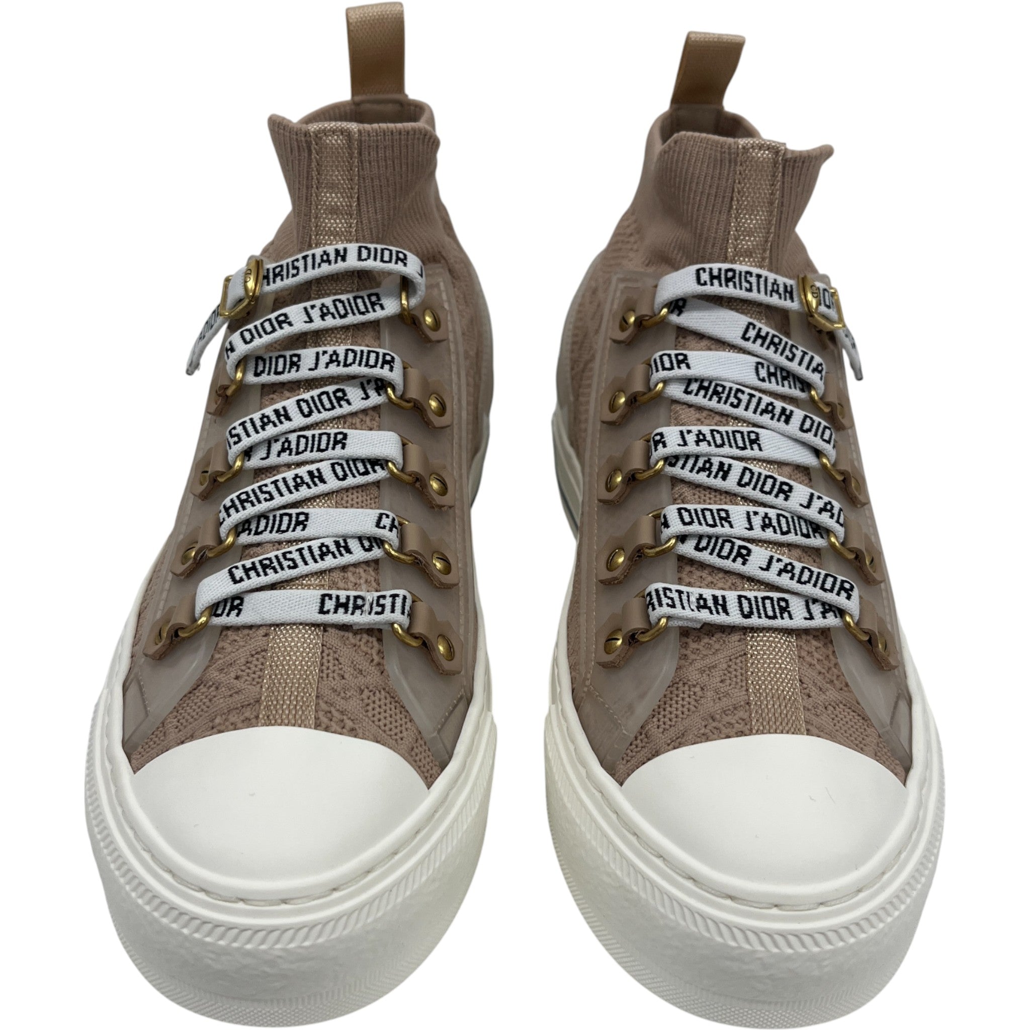 Women's Walk'N'Dior Low Trainers Nude Size EU 35 / UK 2